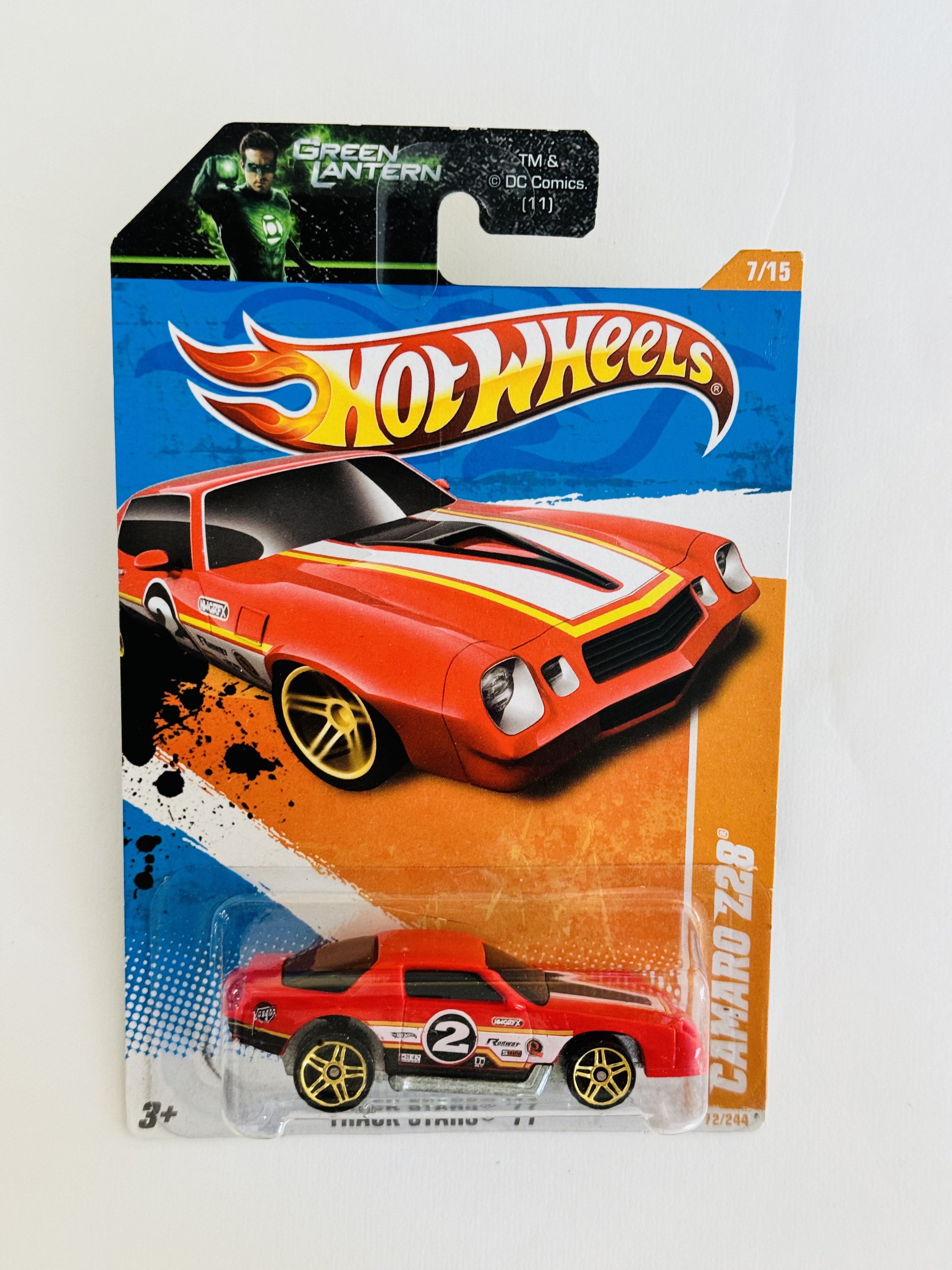 Hot Wheels #7 Camaro Z28