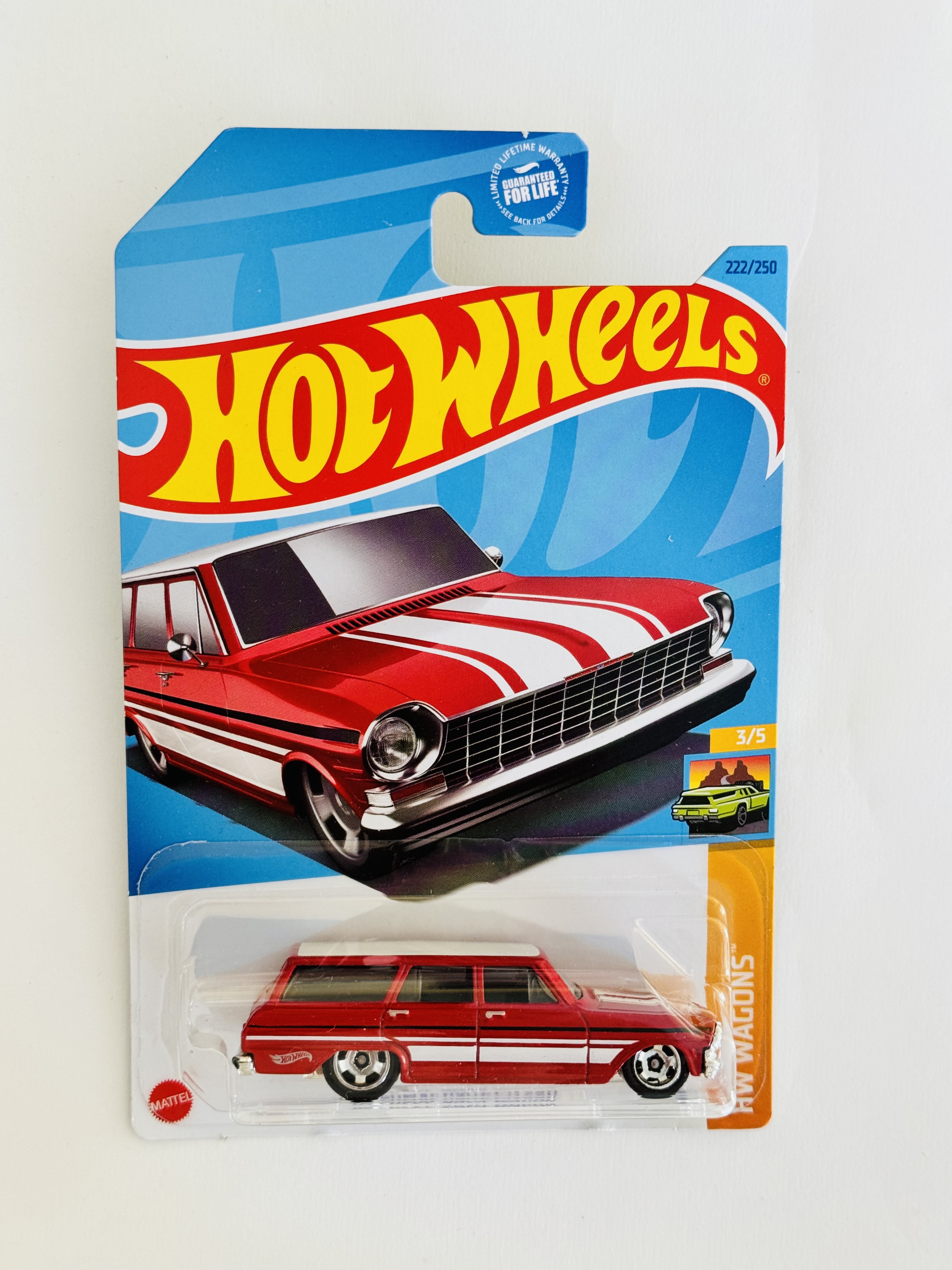 Hot Wheels #222 '64 Chevy Nova Wagon