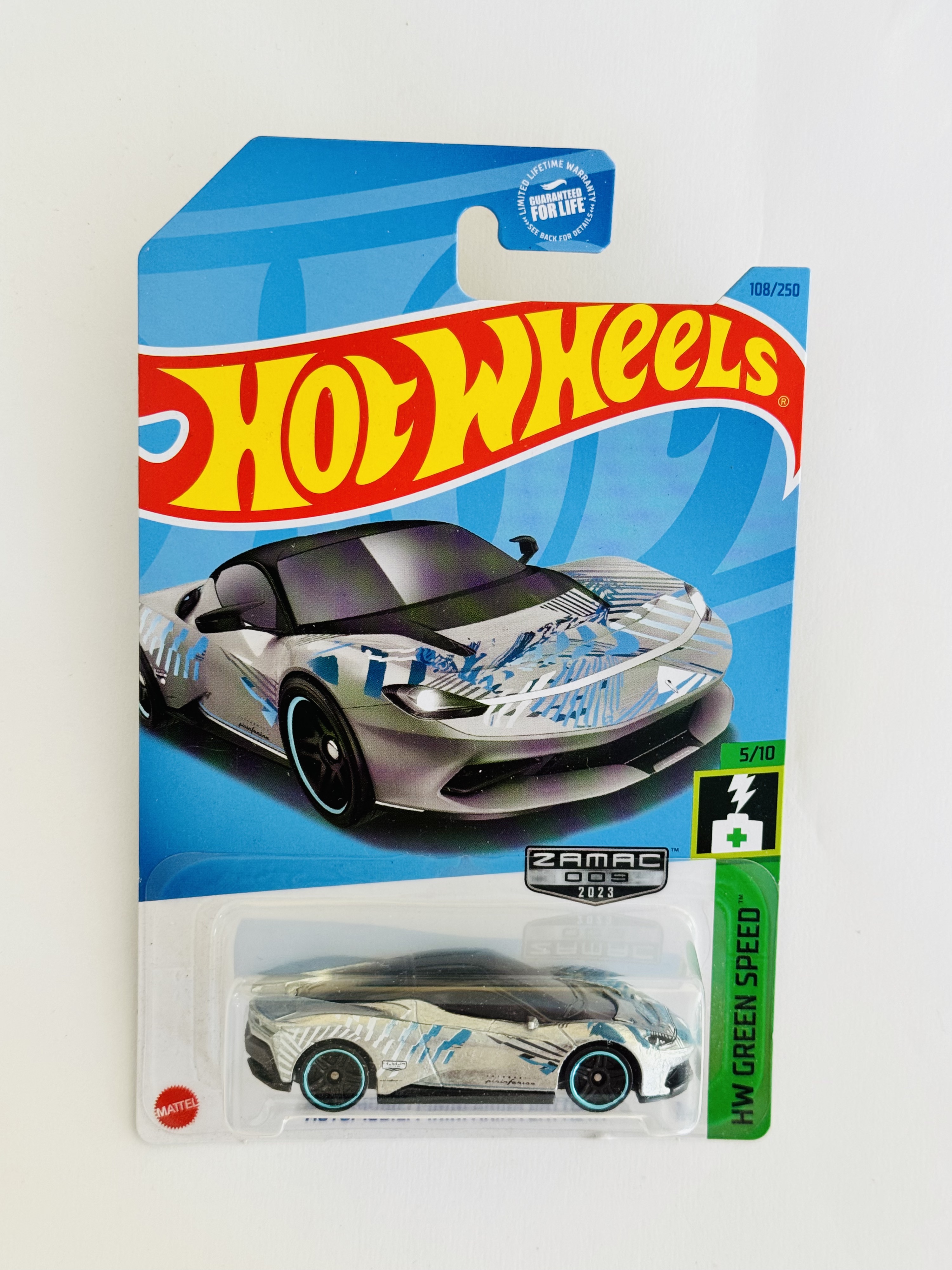 Hot Wheels #108 Automobile Pininfarina Battista ZAMAC