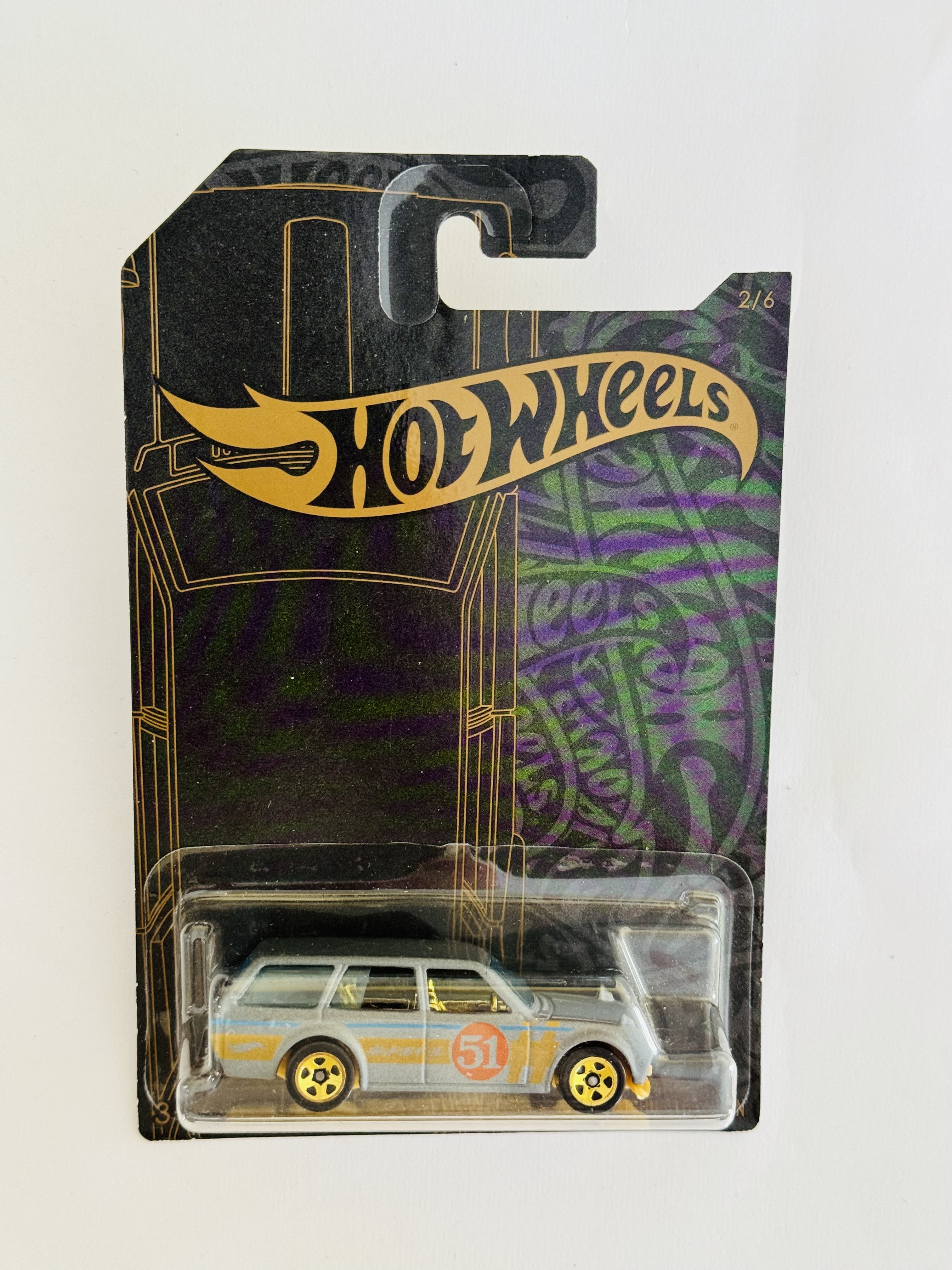 Hot Wheels 51st Anniversary ''71 Datsun 510 Wagon