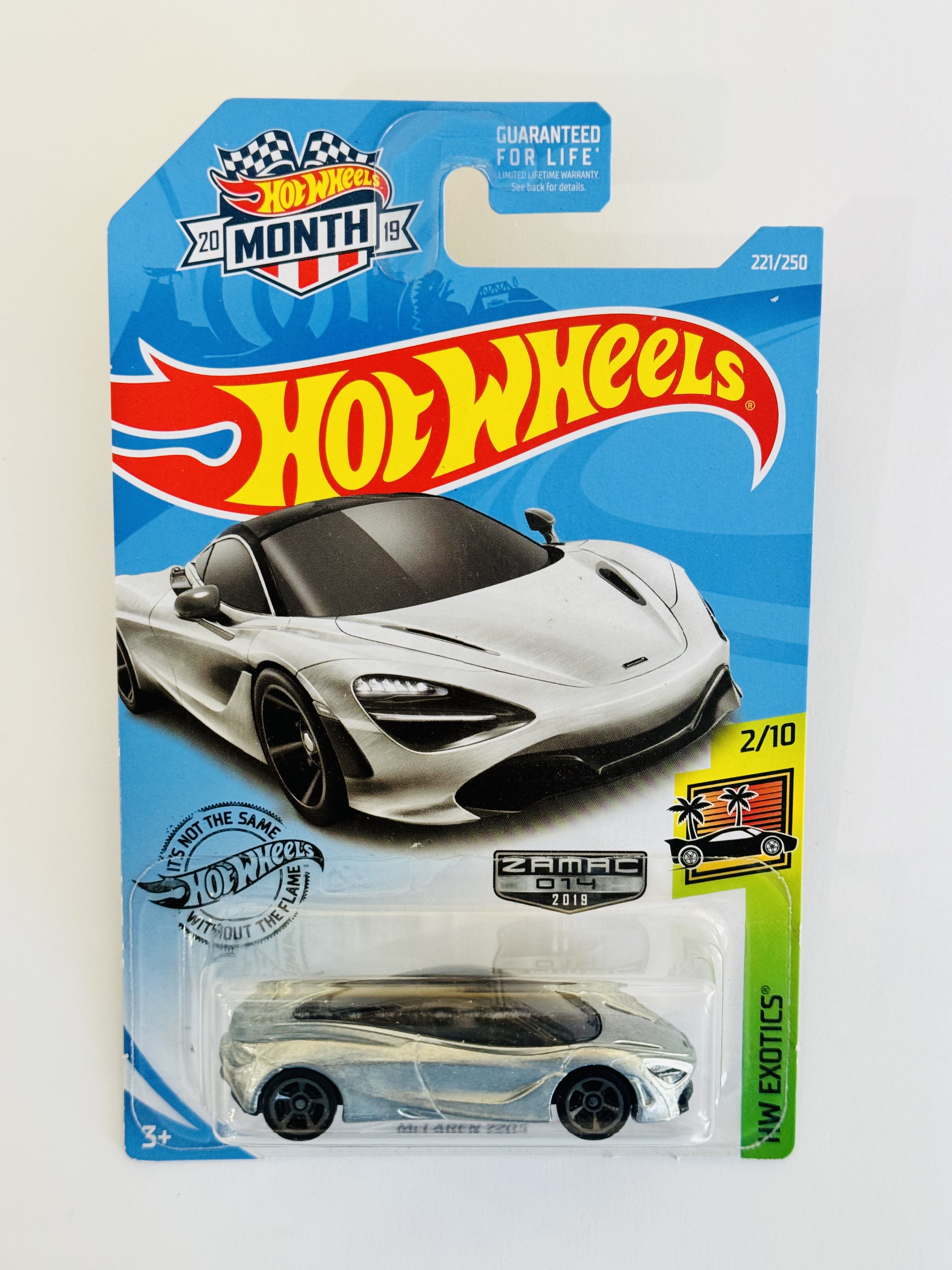 Hot Wheels #221 McLaren 720S ZAMAC