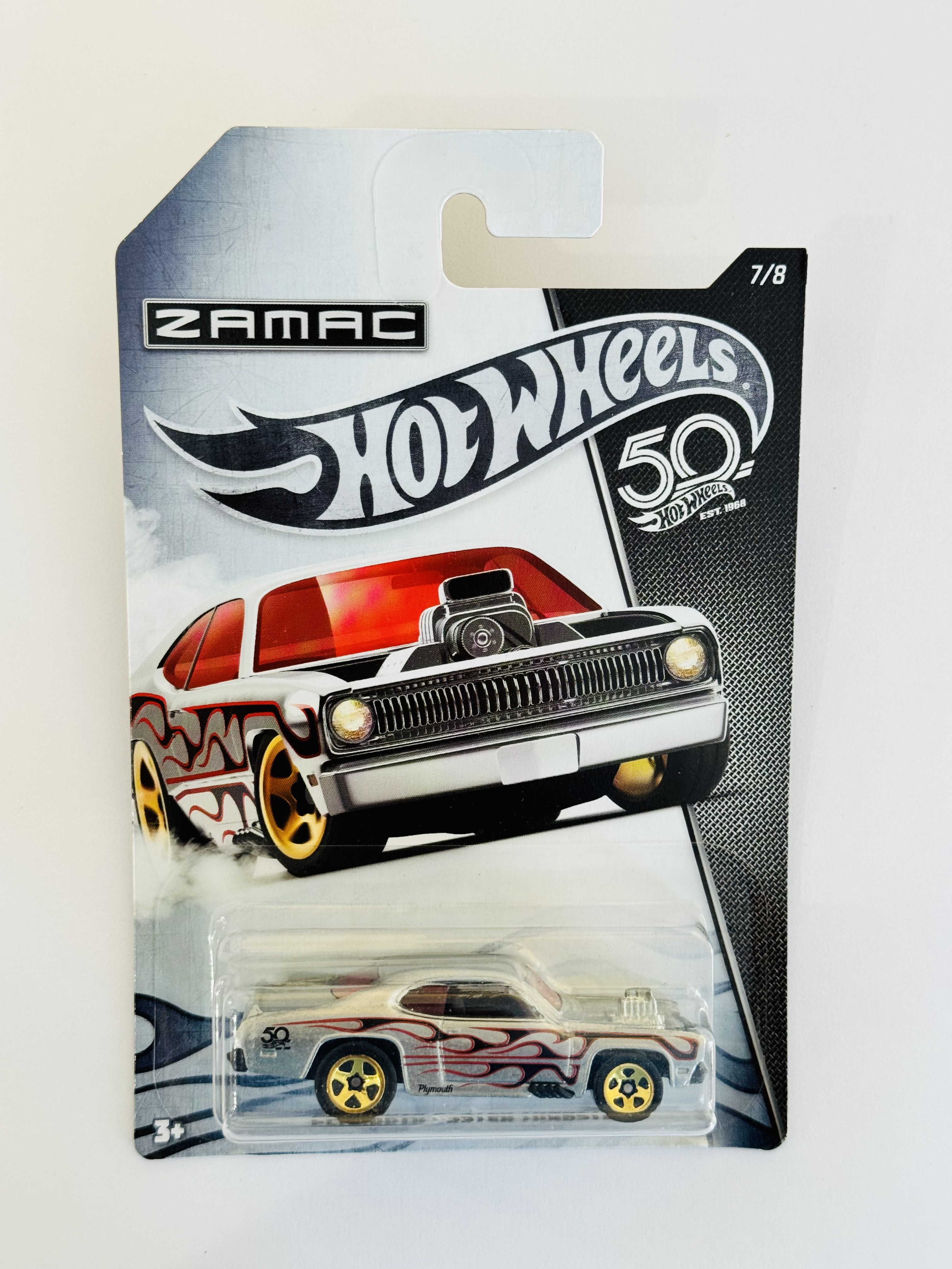 Hot Wheels 50th Anniversary Plymouth Duster Thruster ZAMAC