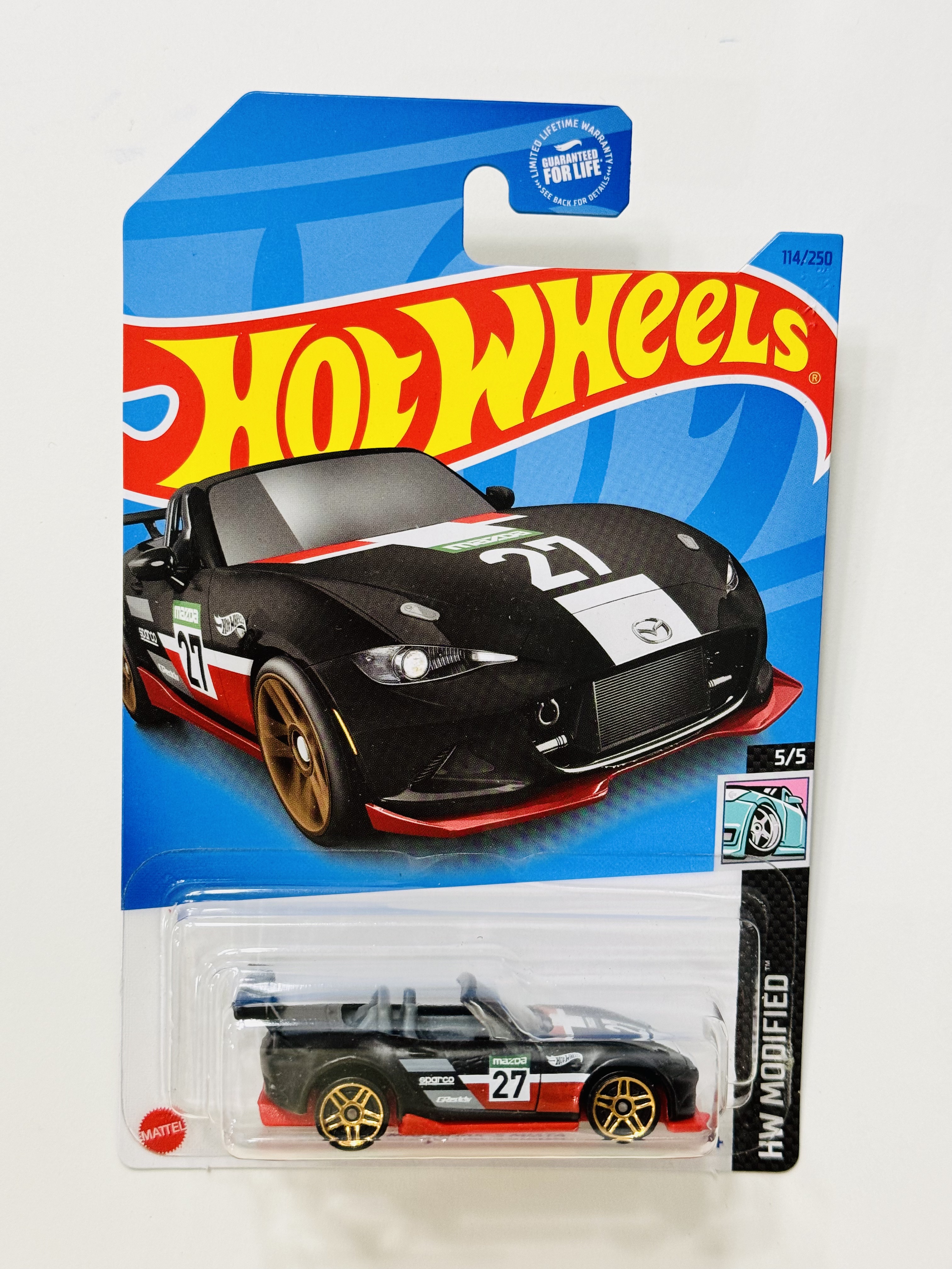 Hot Wheels #114 '15 Mazda MX-5 Miata