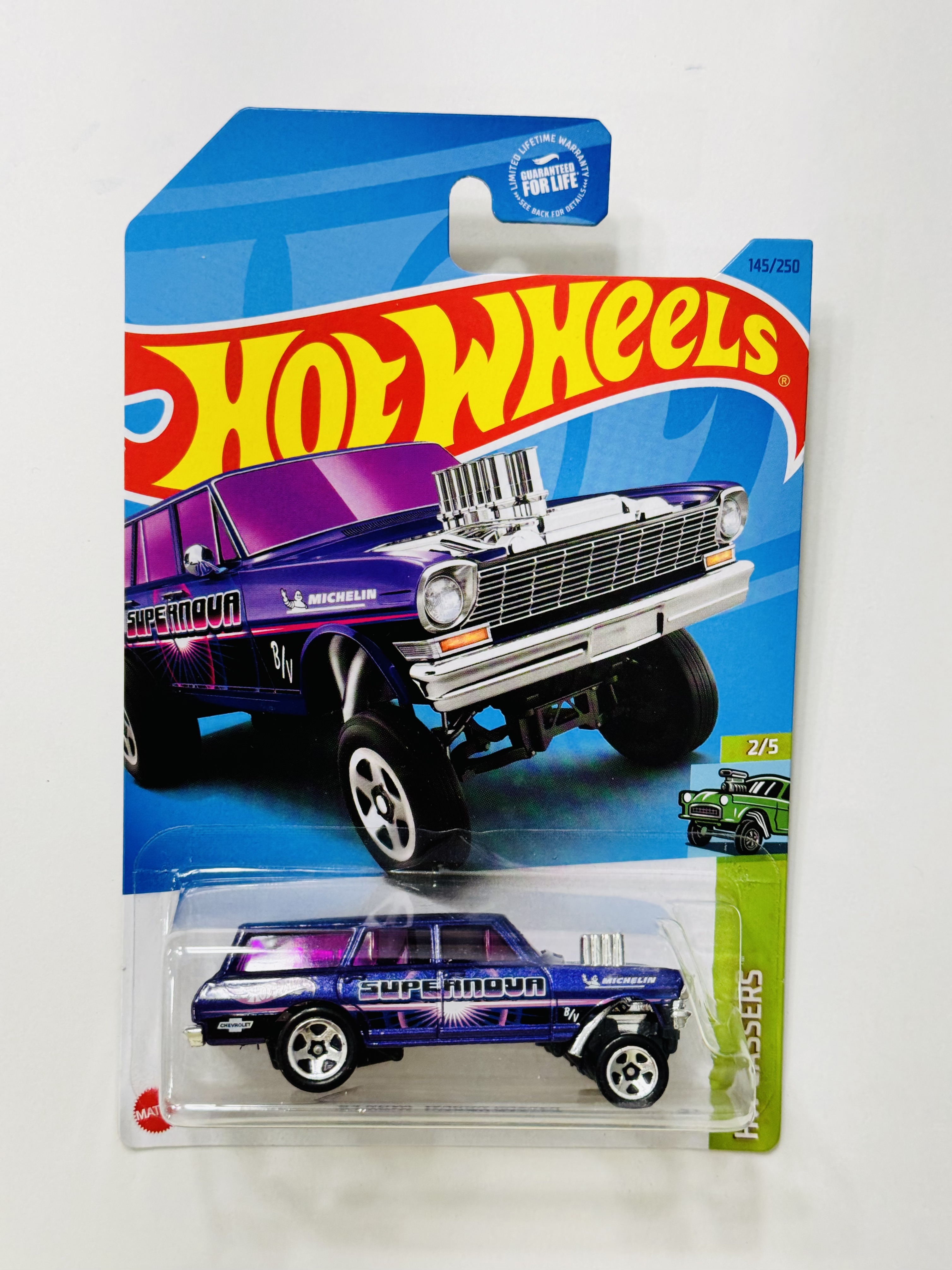 Hot Wheels #145 '64 Nova Wagon Gasser