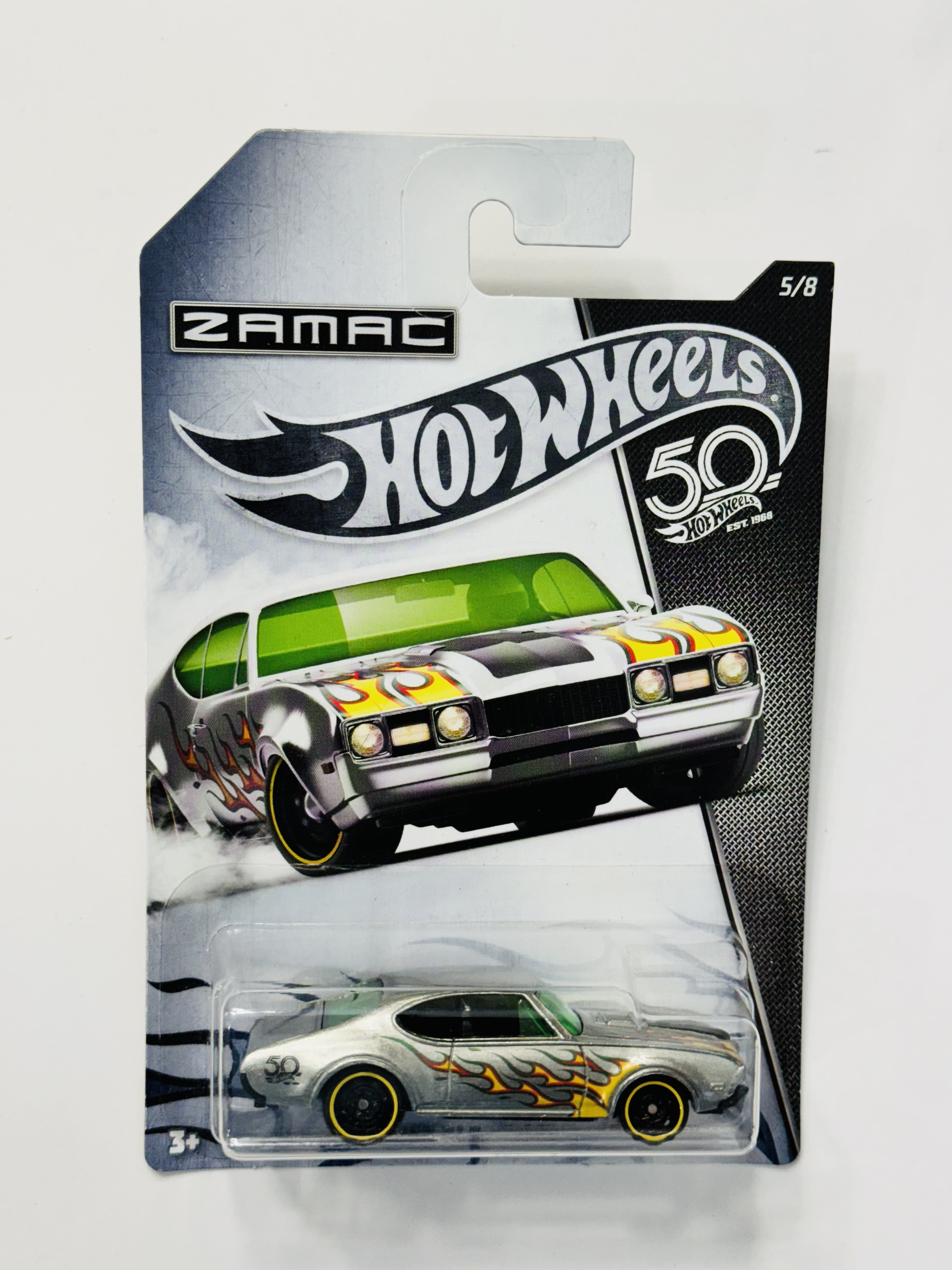 Hot Wheels 50th Anniversary ZAMAC '68 Olds 442