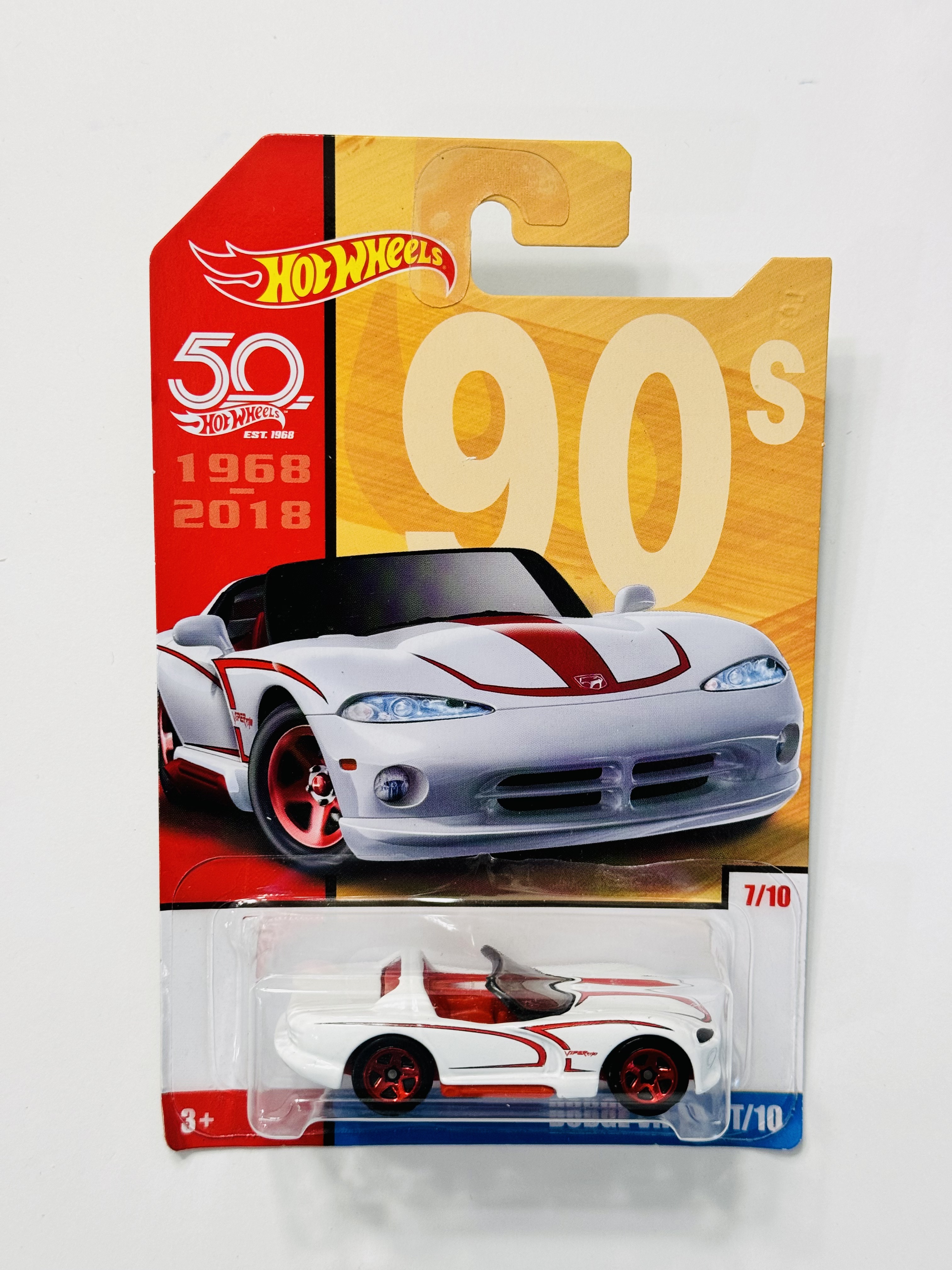 Hot Wheels Throwback Dodge Viper RT/10 - Target Exclusive