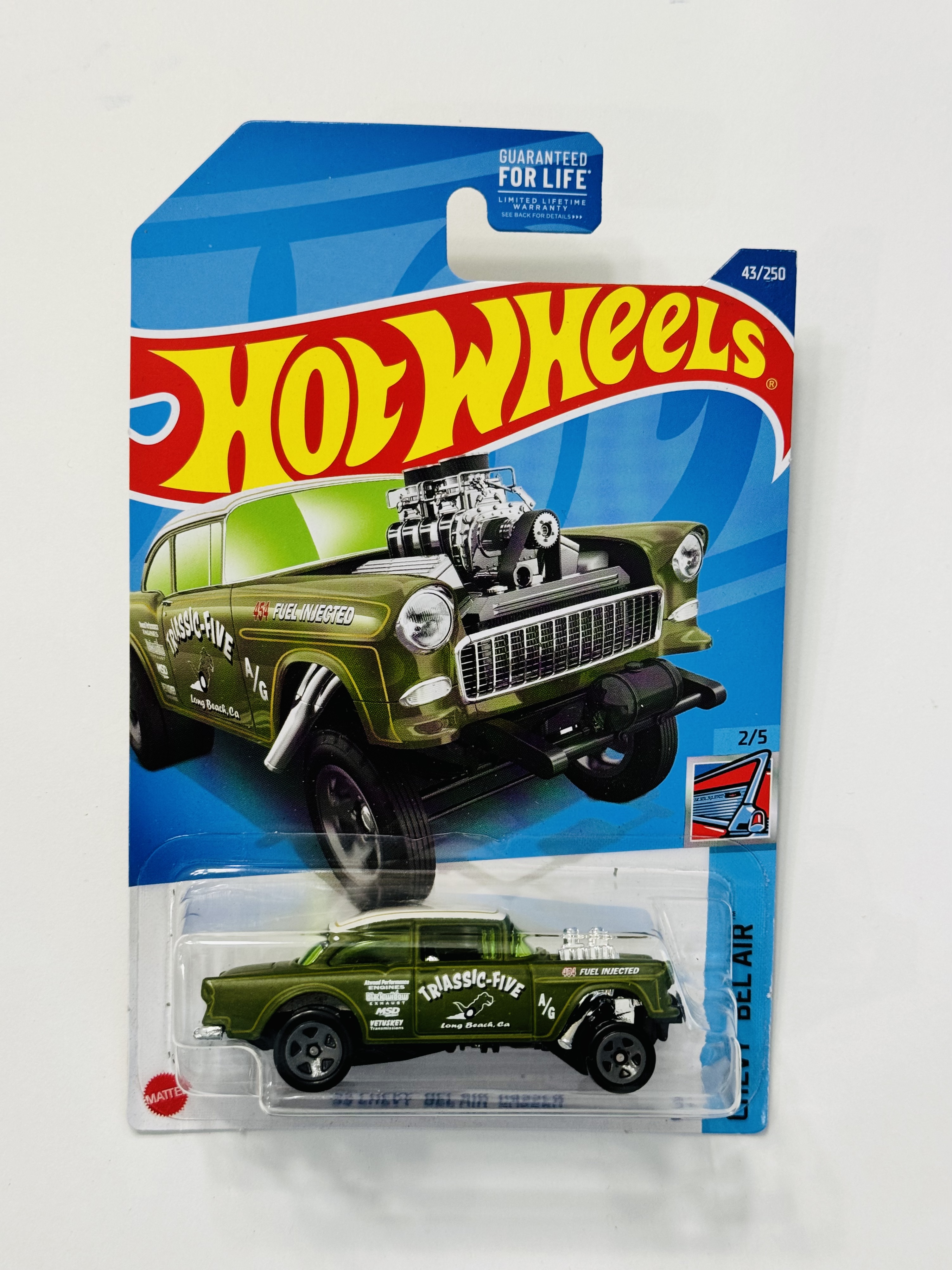 Hot Wheels #43 '55 Chevy Bel Air Gasser