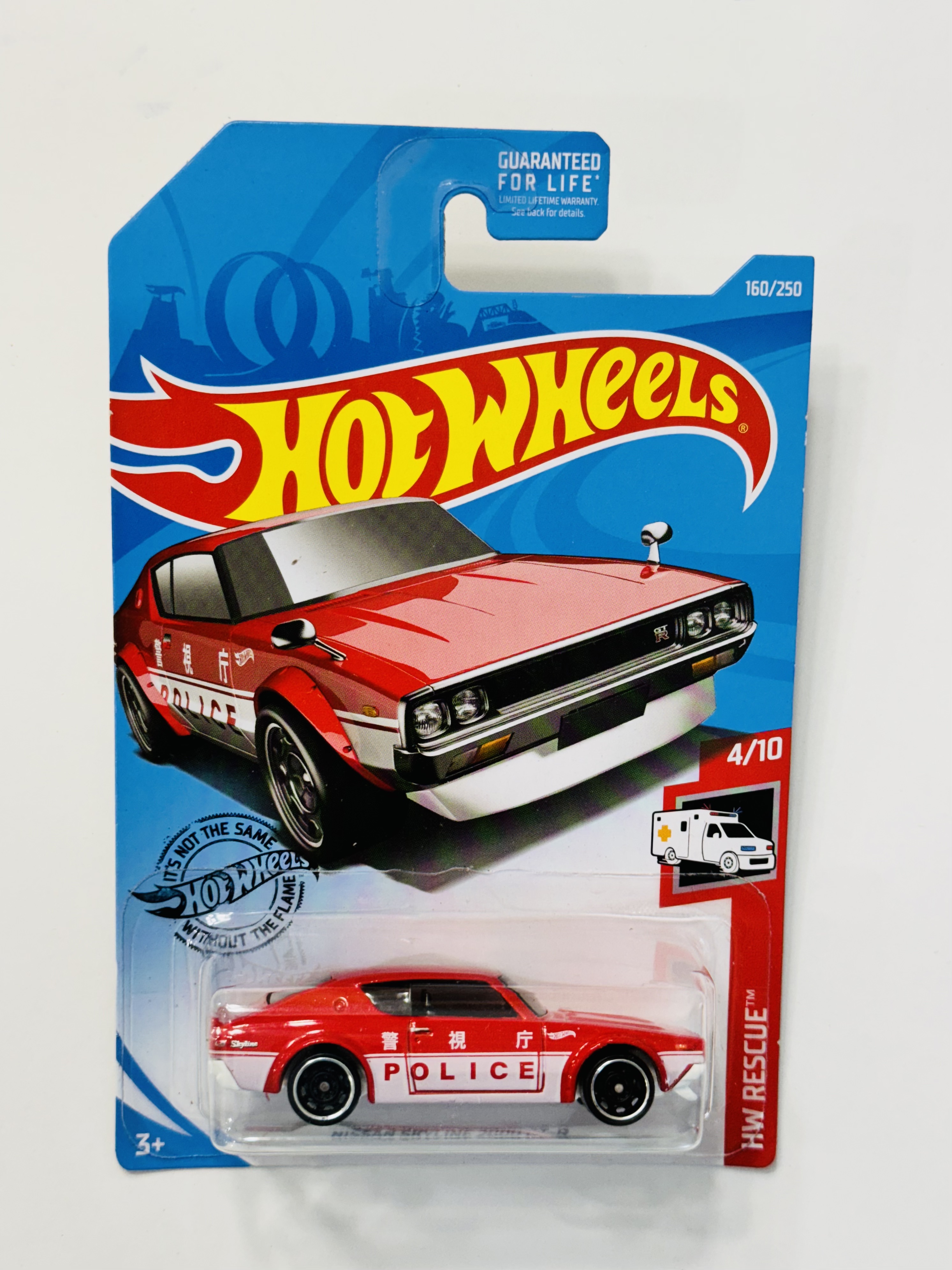 Hot Wheels #180 Nissan Skyline 2000 GT-R - Red