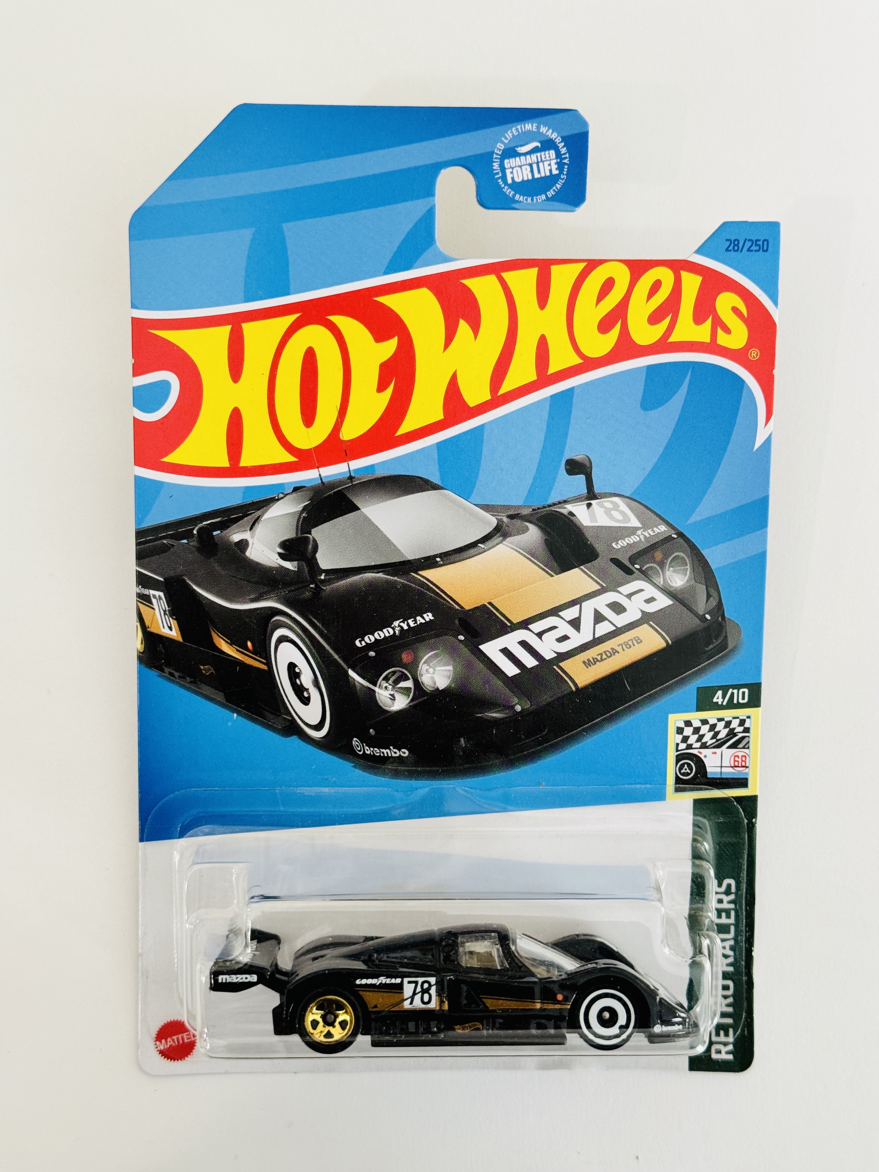 Hot Wheels #28 Mazda 787B - Black Dollar General Exclusive