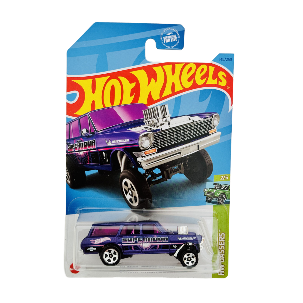 Hot Wheels #145 '64 Nova Wagon Gasser