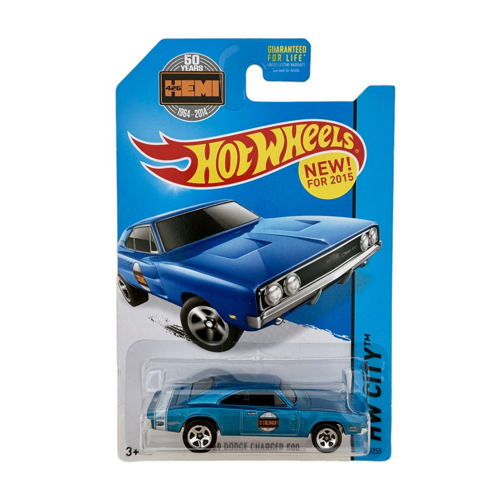 Hot Wheels #19 '69 Dodge Charger 500