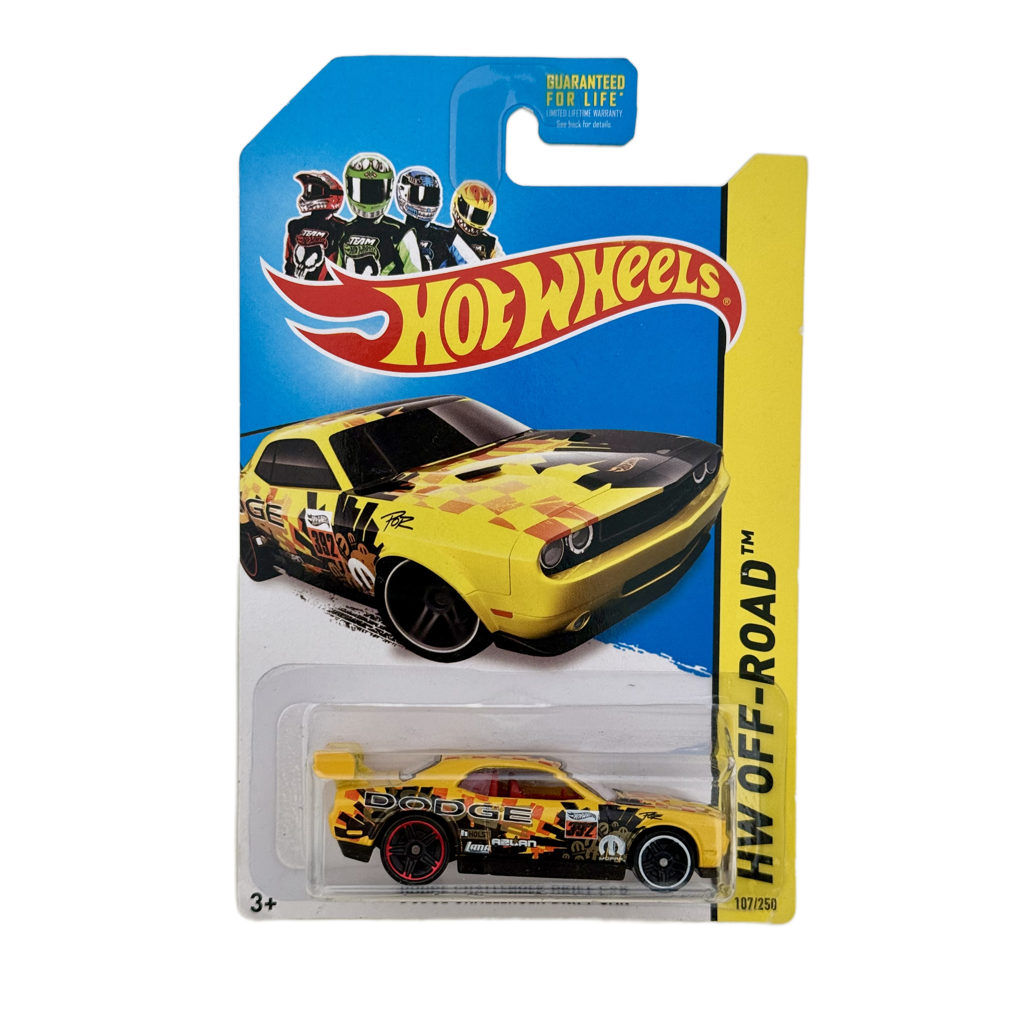 Hot Wheels #107 Dodge Challenger Drift Car