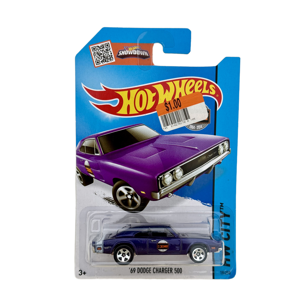 Hot Wheels #19 '69 Dodge Charger 500