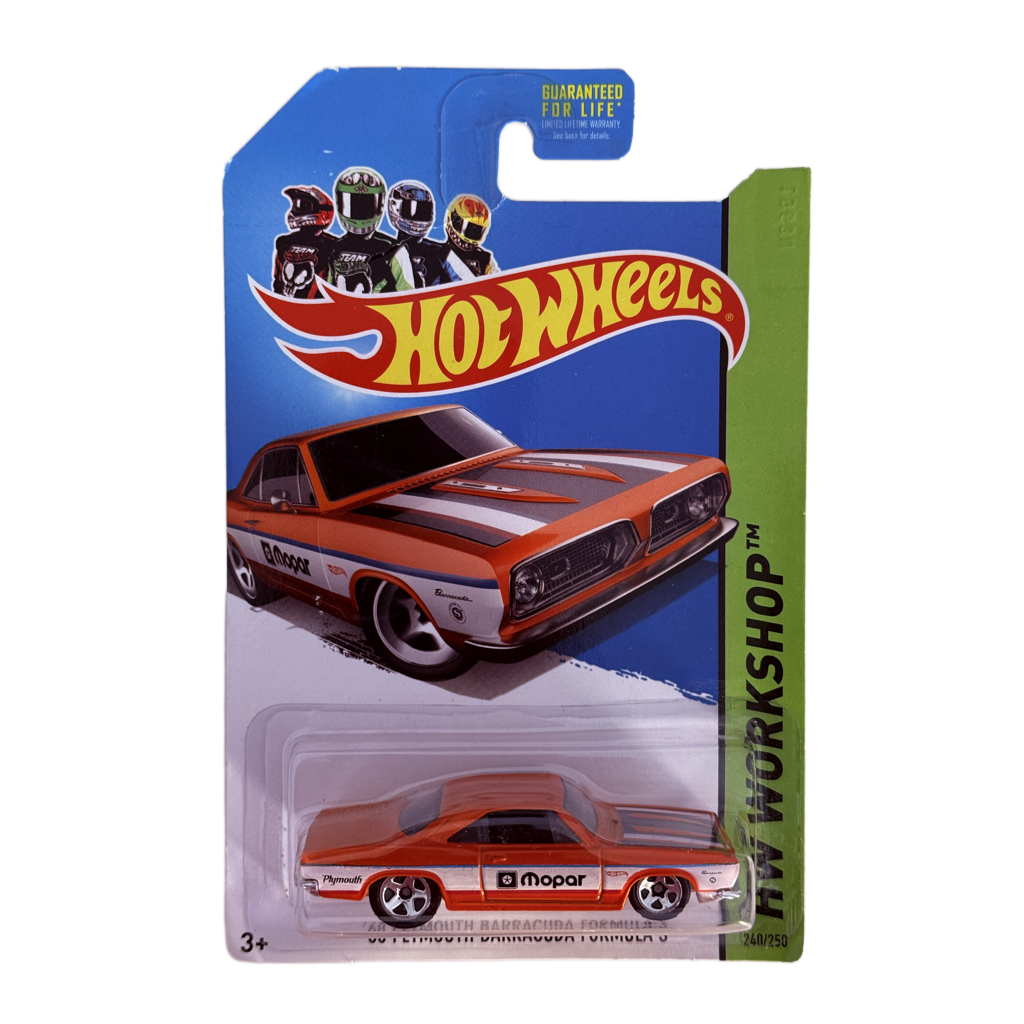 Hot Wheels #240 '68 Plymouth Barracuda Formula S