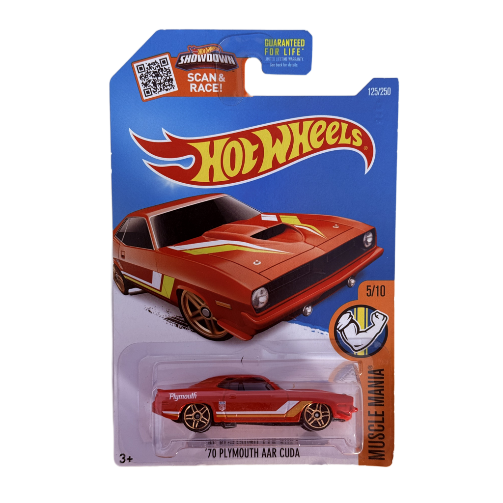 Hot Wheels #125 '70 Plymouth AAR Cuda