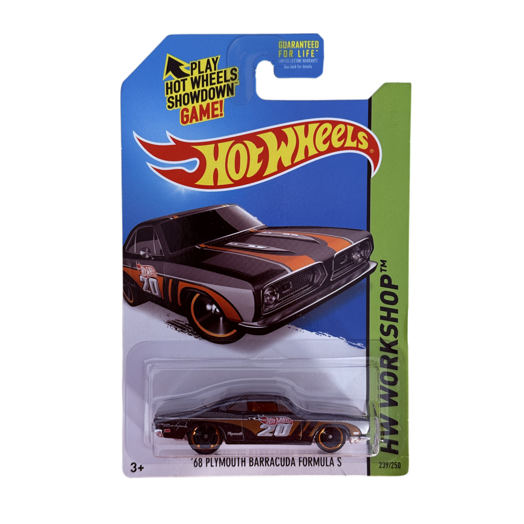 Hot Wheels #239 '68 Plymouth Barracuda Formula S