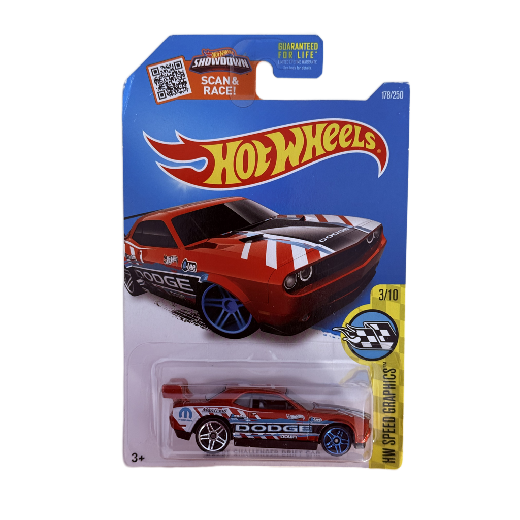 Hot Wheels #178 Dodge Challenger Drift Car