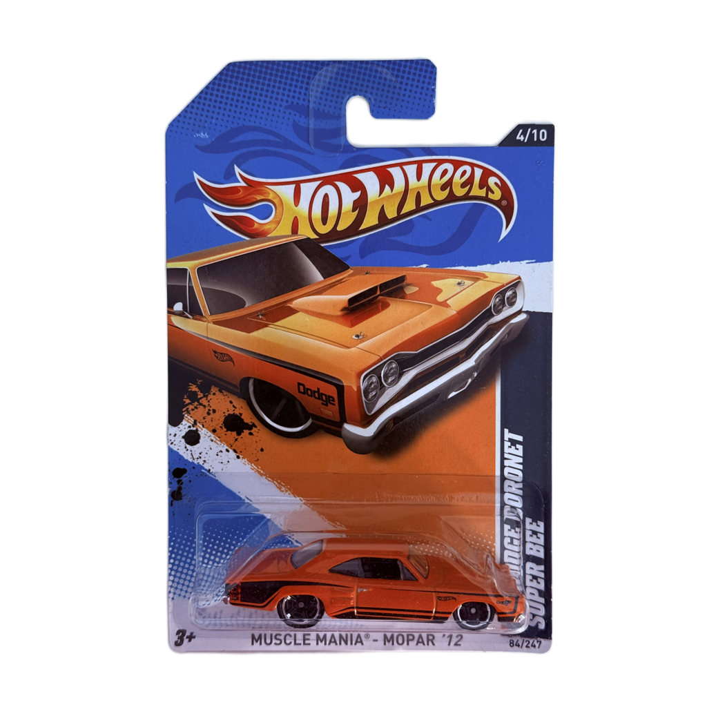 Hot Wheels #84 '69 Dodge Coronet Super Bee