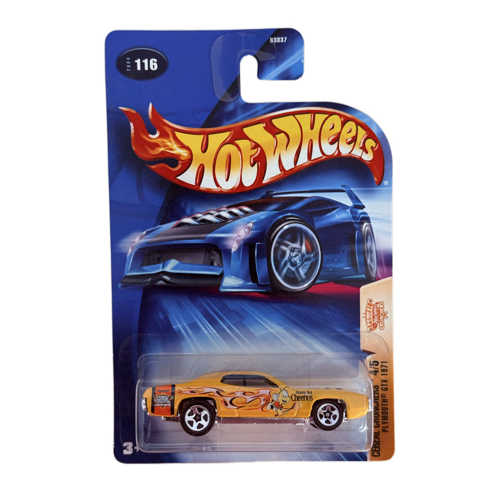 Hot Wheels #116 Cheerios 1971 Plymouth GTX