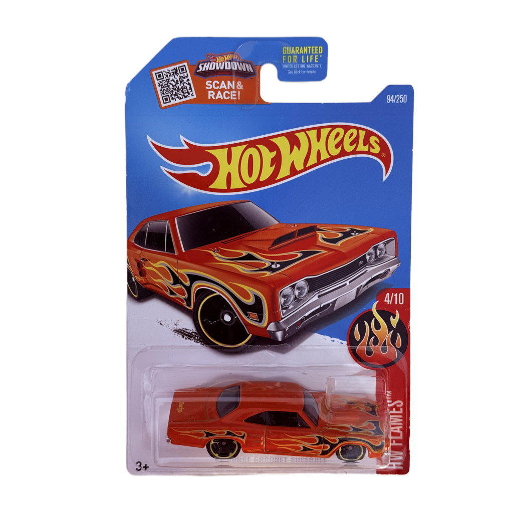 Hot Wheels #94 '69 Dodge Coronet Superbee