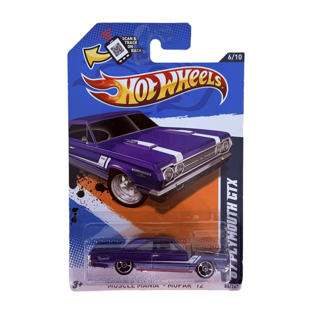 Hot Wheels #86 '67 Plymouth GTX