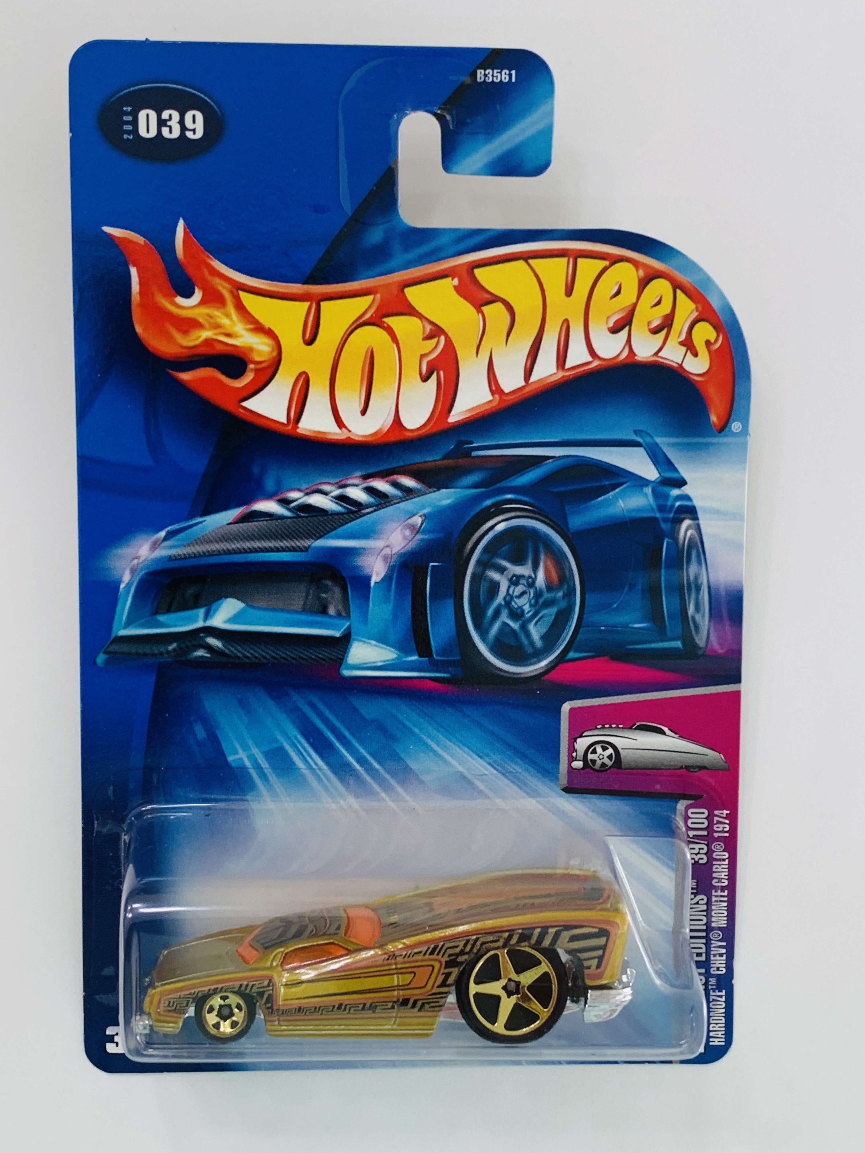 Hot Wheels #039 Hardnoze 1974 Chevy Monte Carlo