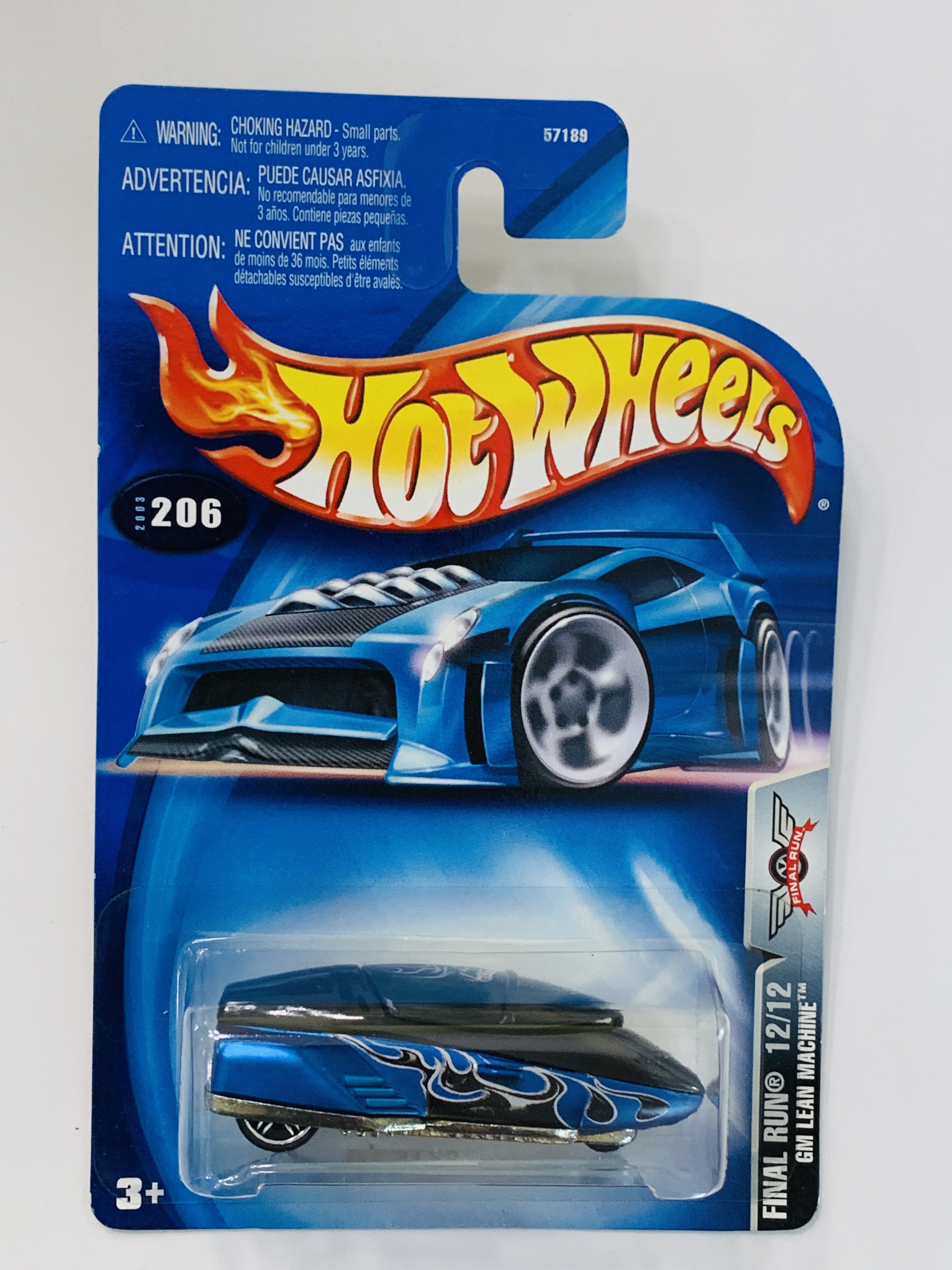 Hot Wheels #206 GM Lean Macine Final Run