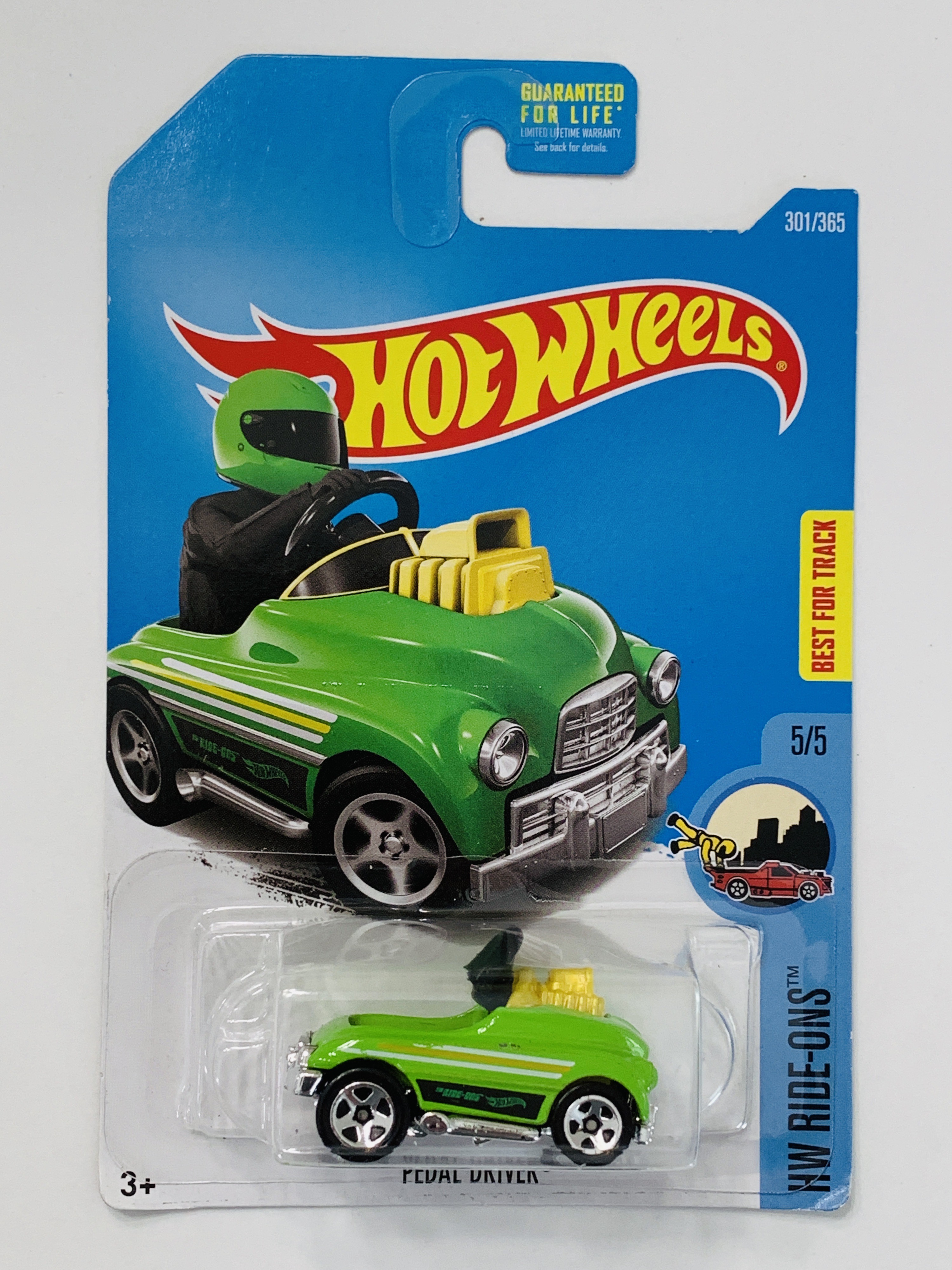 Hot Wheels #301 Pedal Driver - Green