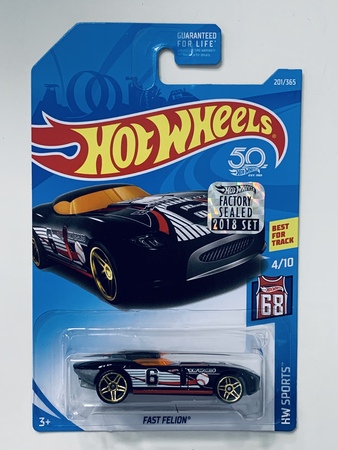 Hot Wheels 2018 Factory Set #201 Fast Felion