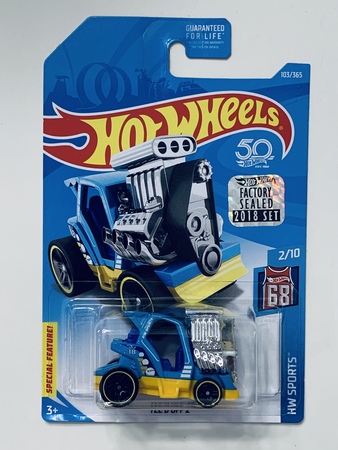 Hot Wheels 2018 Factory Set #103 Tee'd Off 2