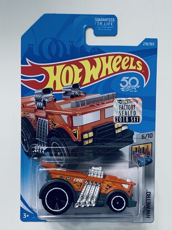 Hot Wheels 2018 Factory Set #278 Backdrafter