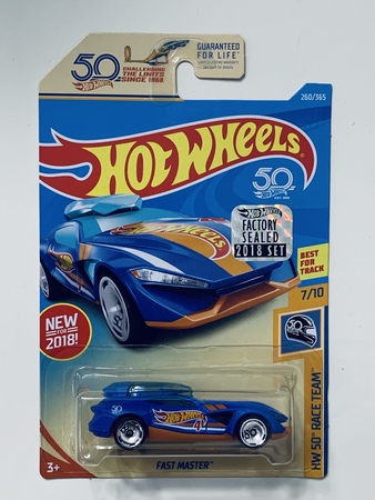 Hot Wheels 2018 Factory Set #260 Fast Master