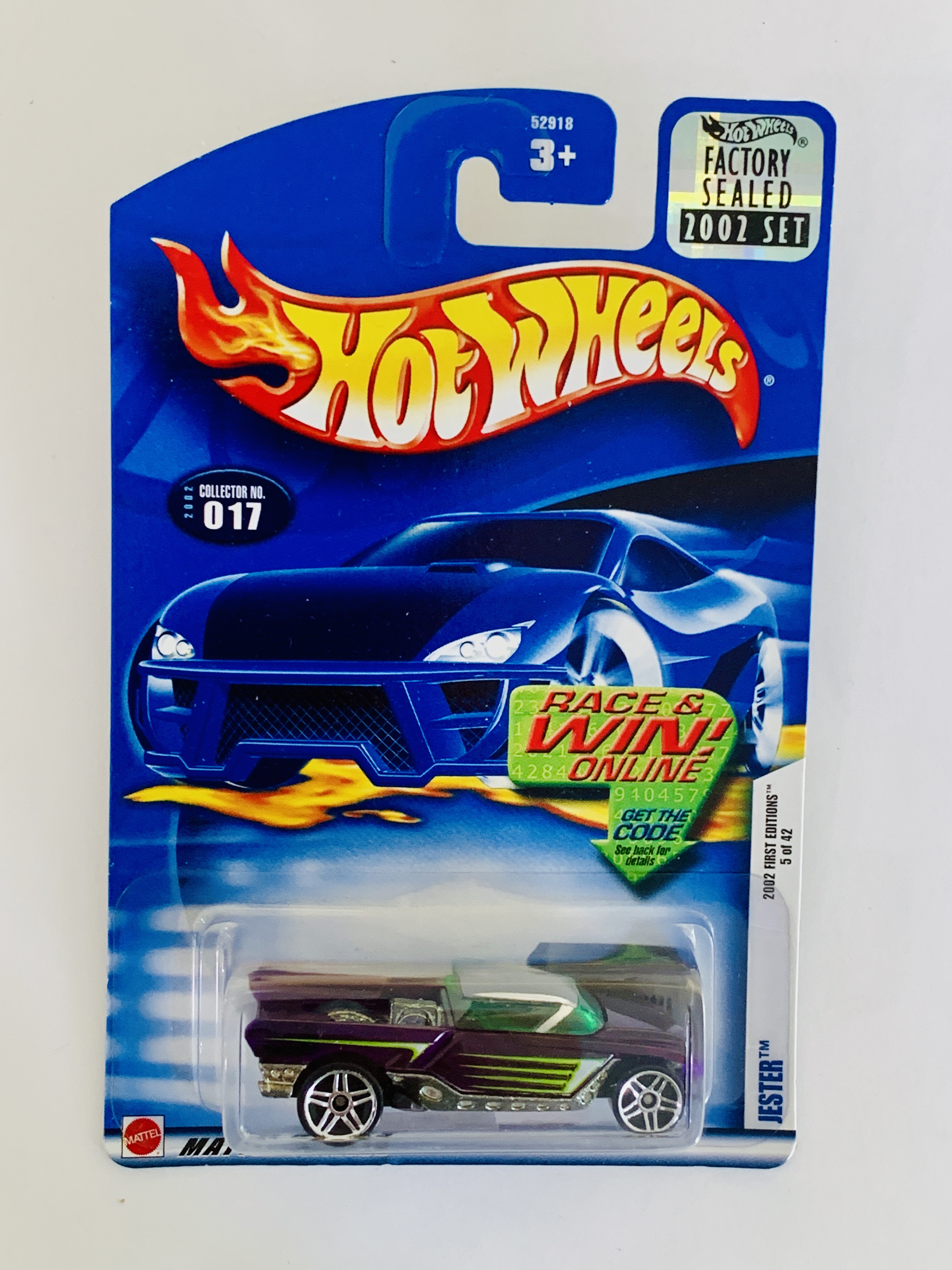 Hot Wheels 2002 Factory Set #017 Jester