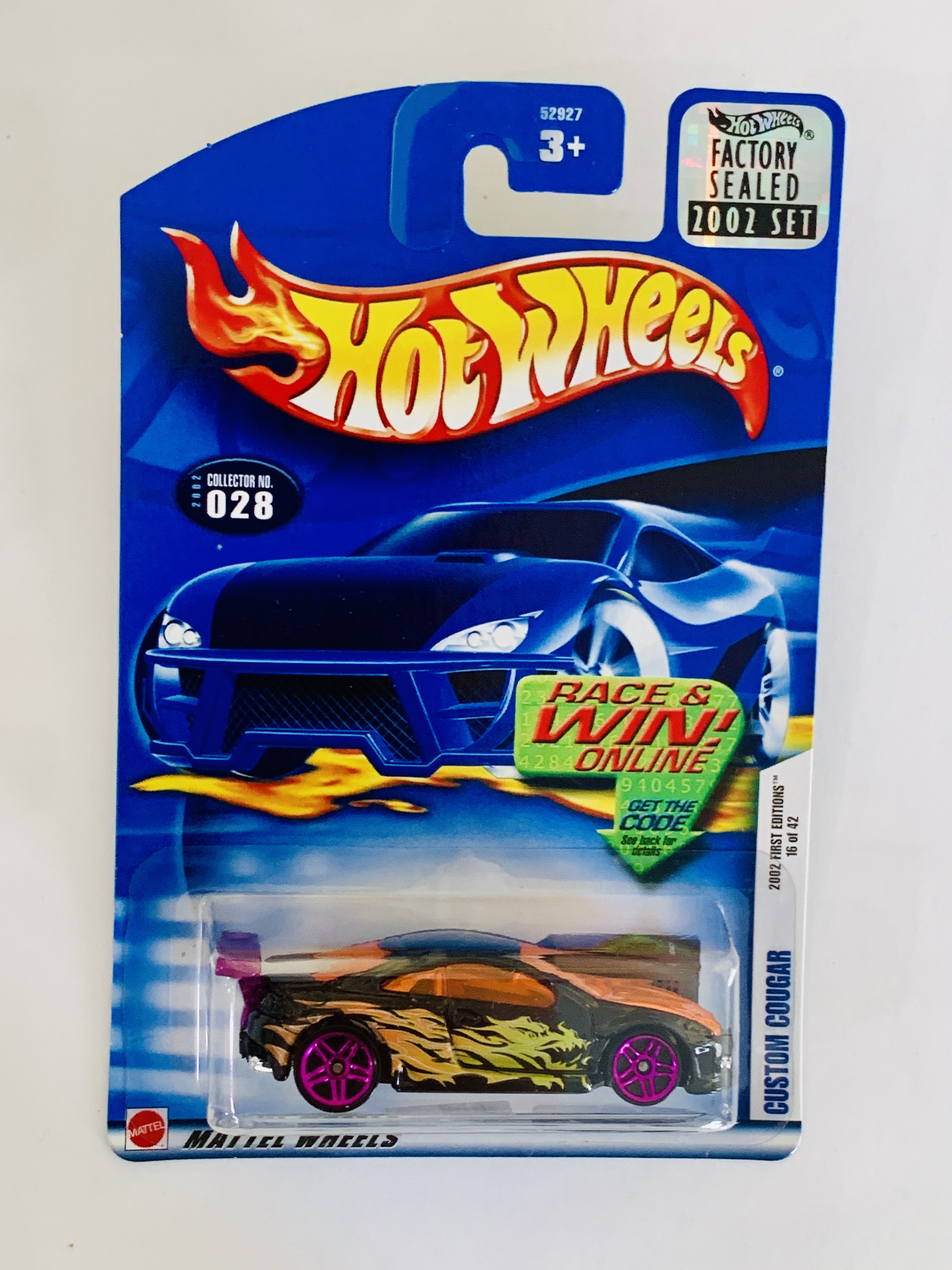 Hot Wheels 2002 Factory Set #028 Custom Cougar