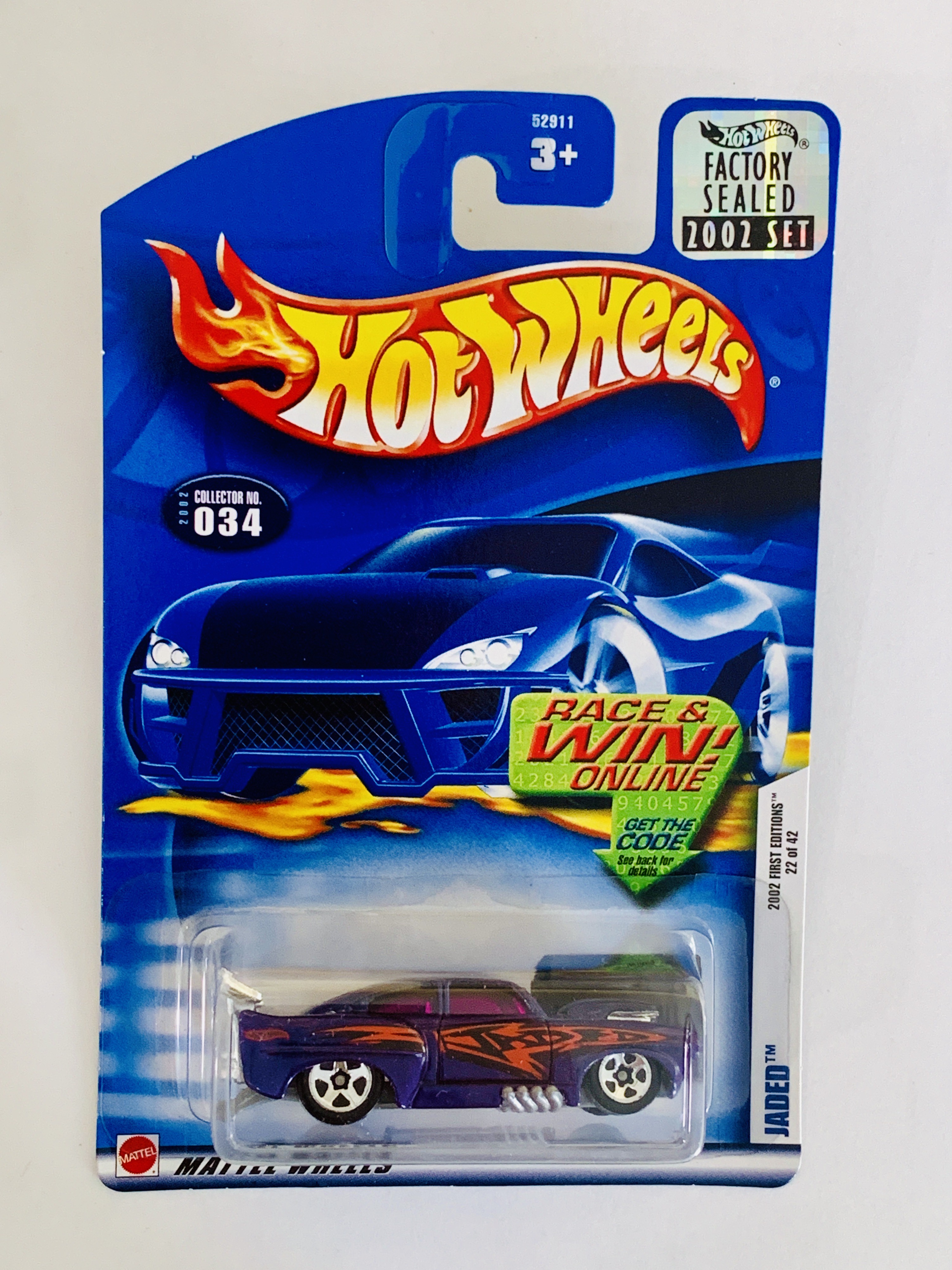 Hot Wheels 2002 Factory Set #034 Jaded