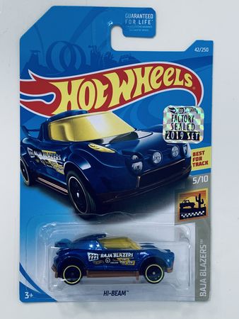 Hot Wheels 2019 Factory Set #42 Hi-Beam - Blue