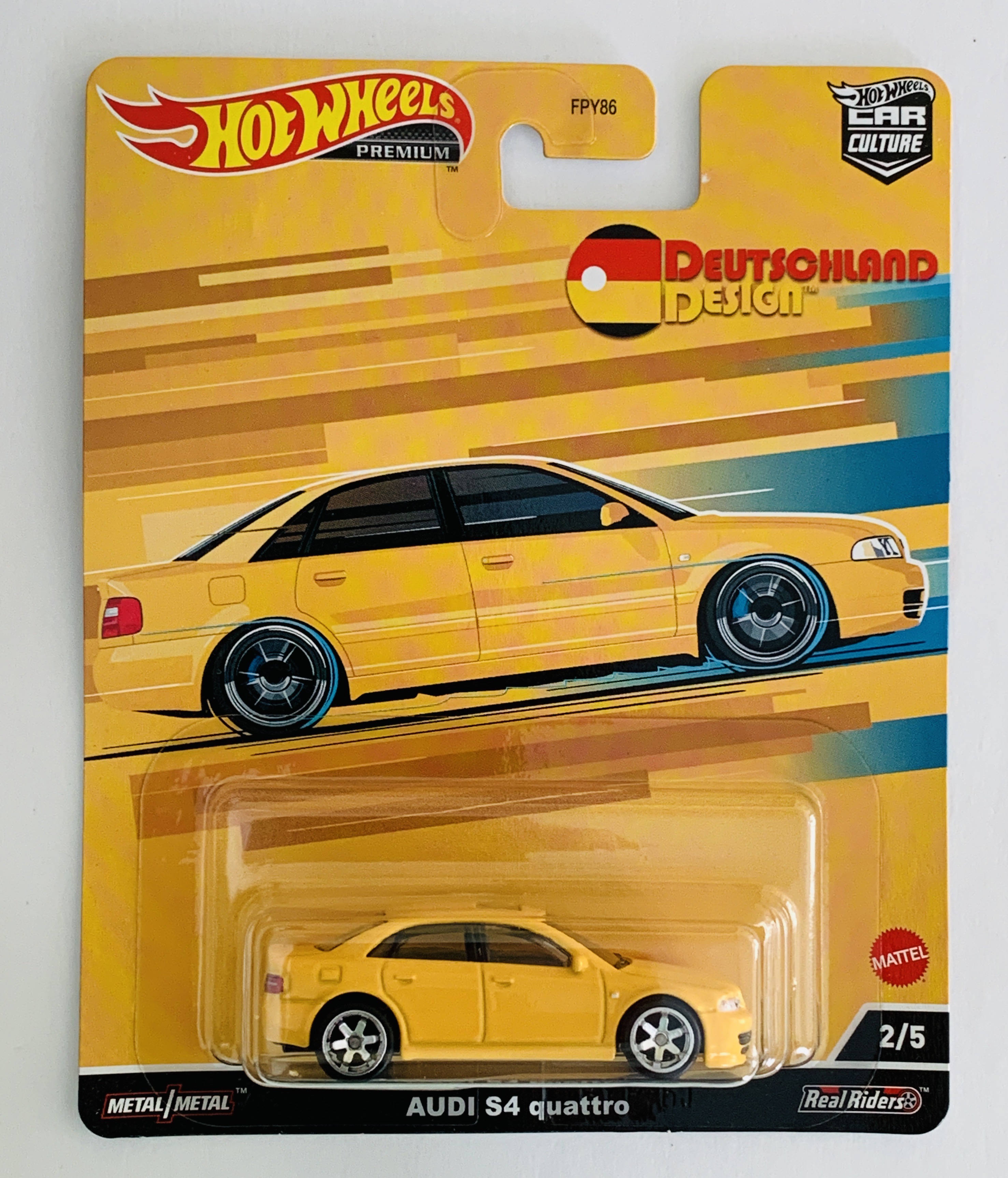 Hot Wheels Premium Deutschland Design Audi S4 Quattro