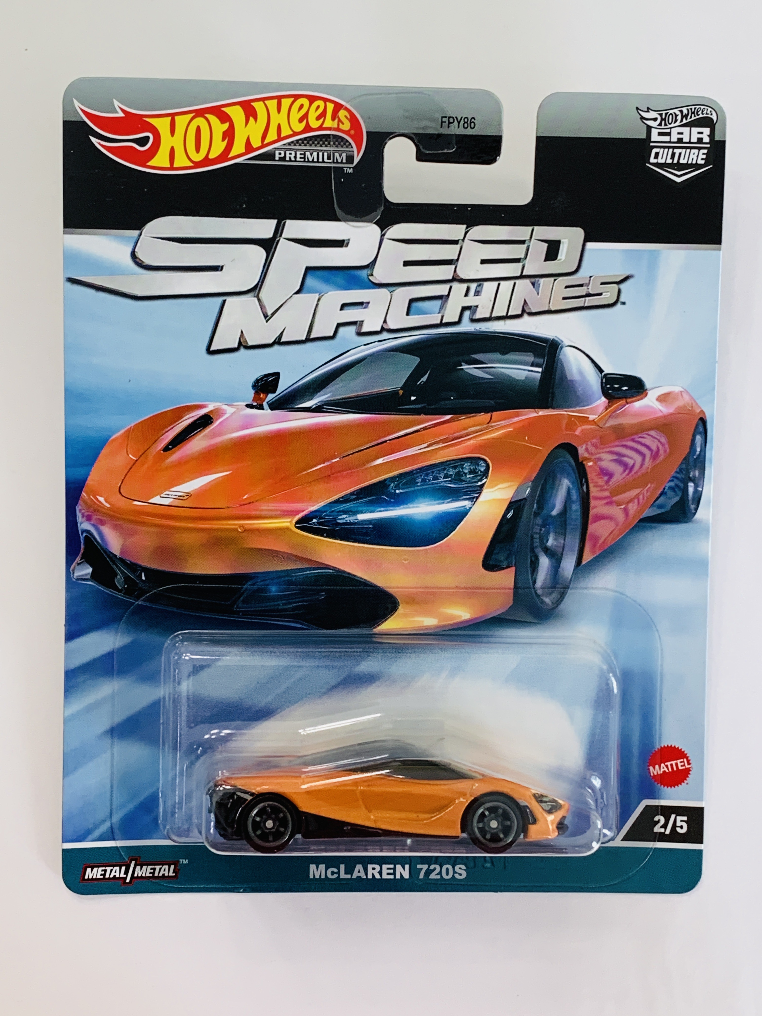 Hot Wheels Premium Car Culture Speed Machines McLaren 720S