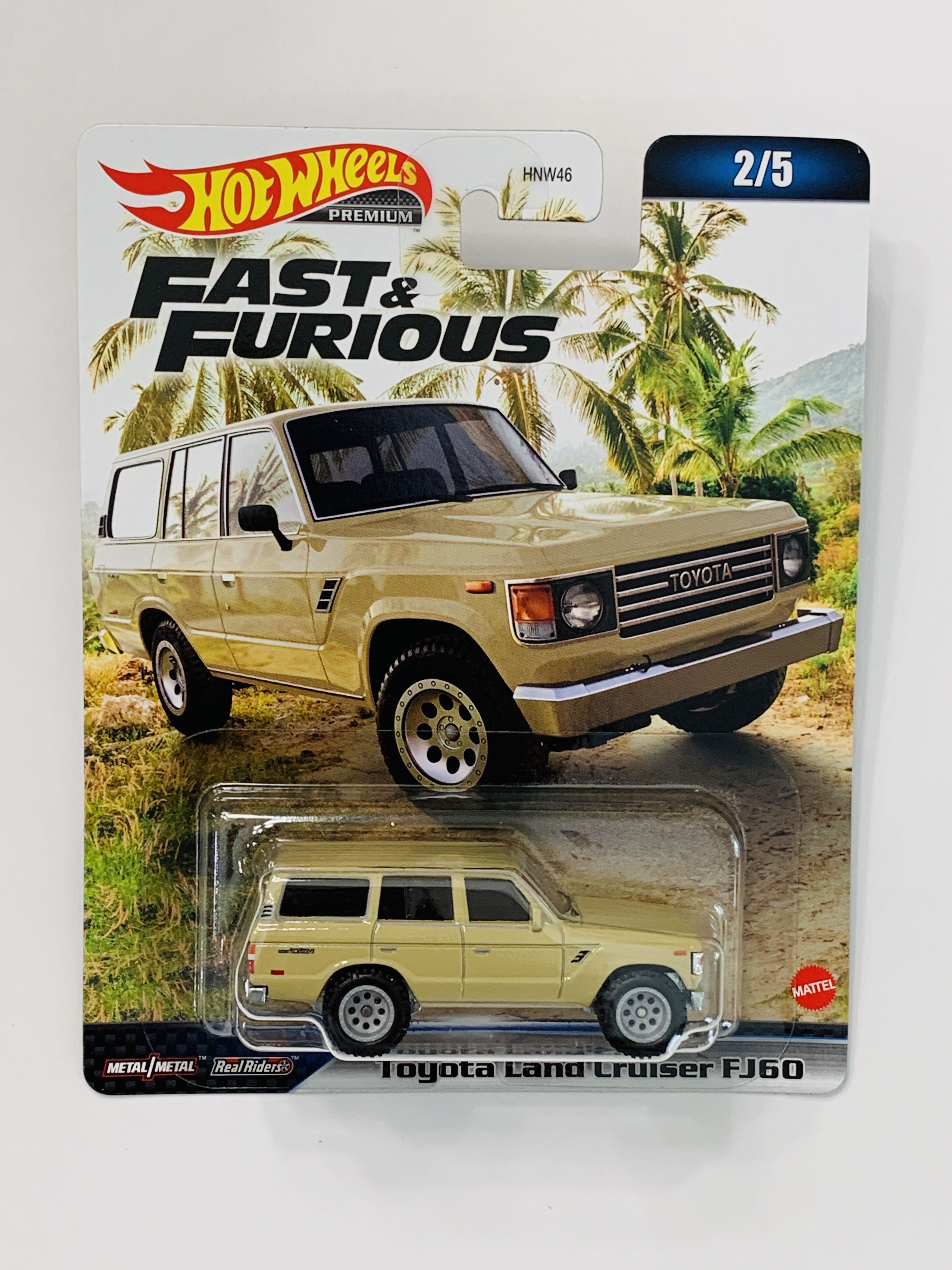 Hot Wheels Premium Fast & Furious Hobbs & Shaw Toyota Land Cruiser FJ60