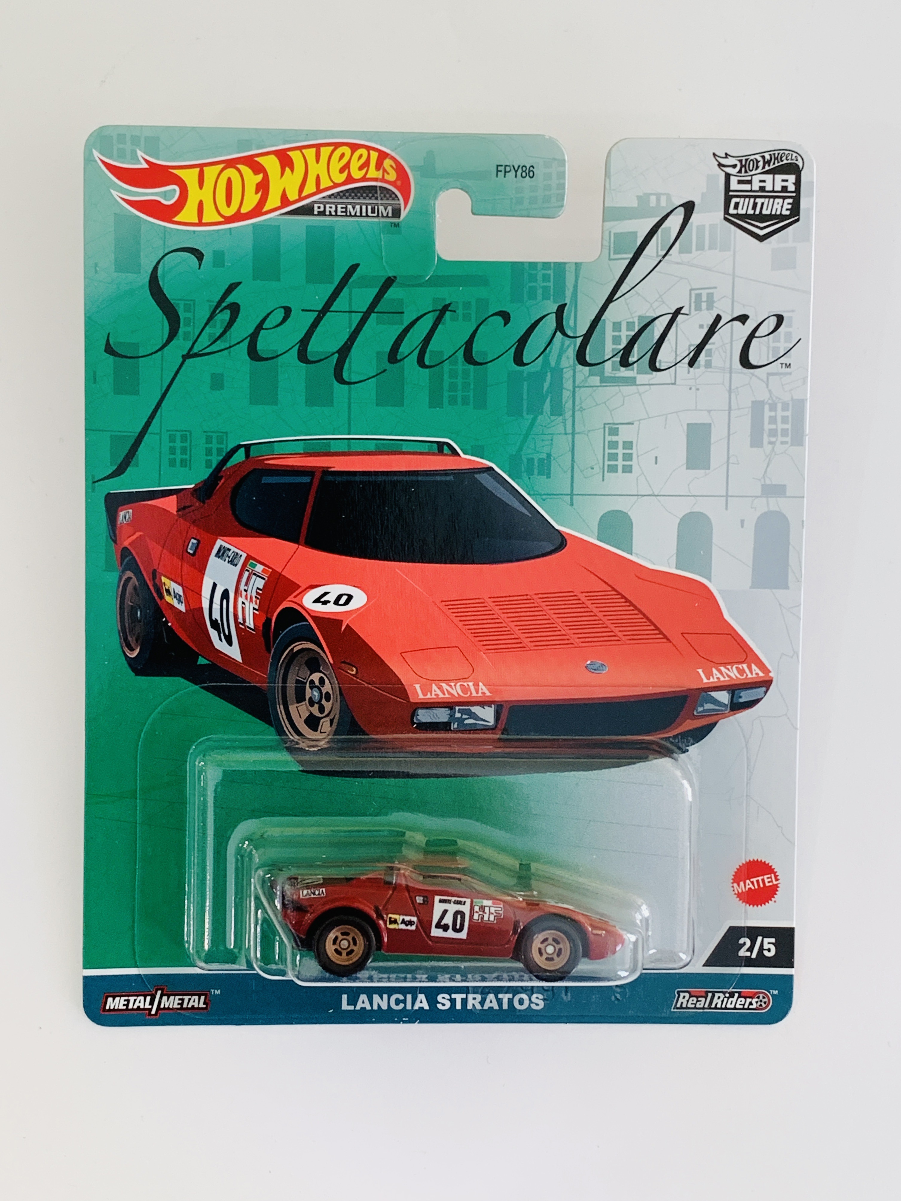 Hot Wheels Premium Spettacolare Lancia Stratos