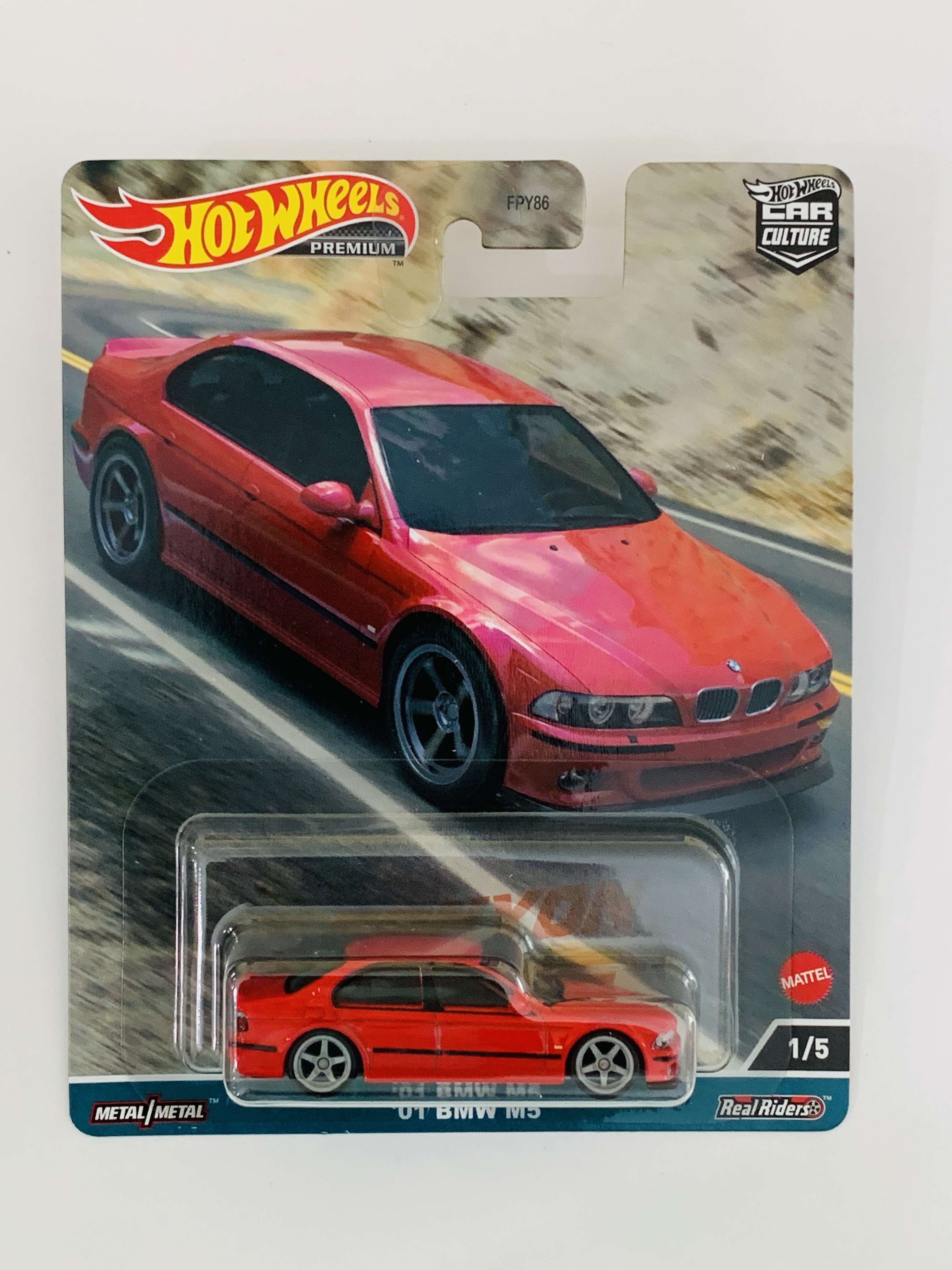 Hot Wheels Premium Canyon Warriors '01 BMW M5