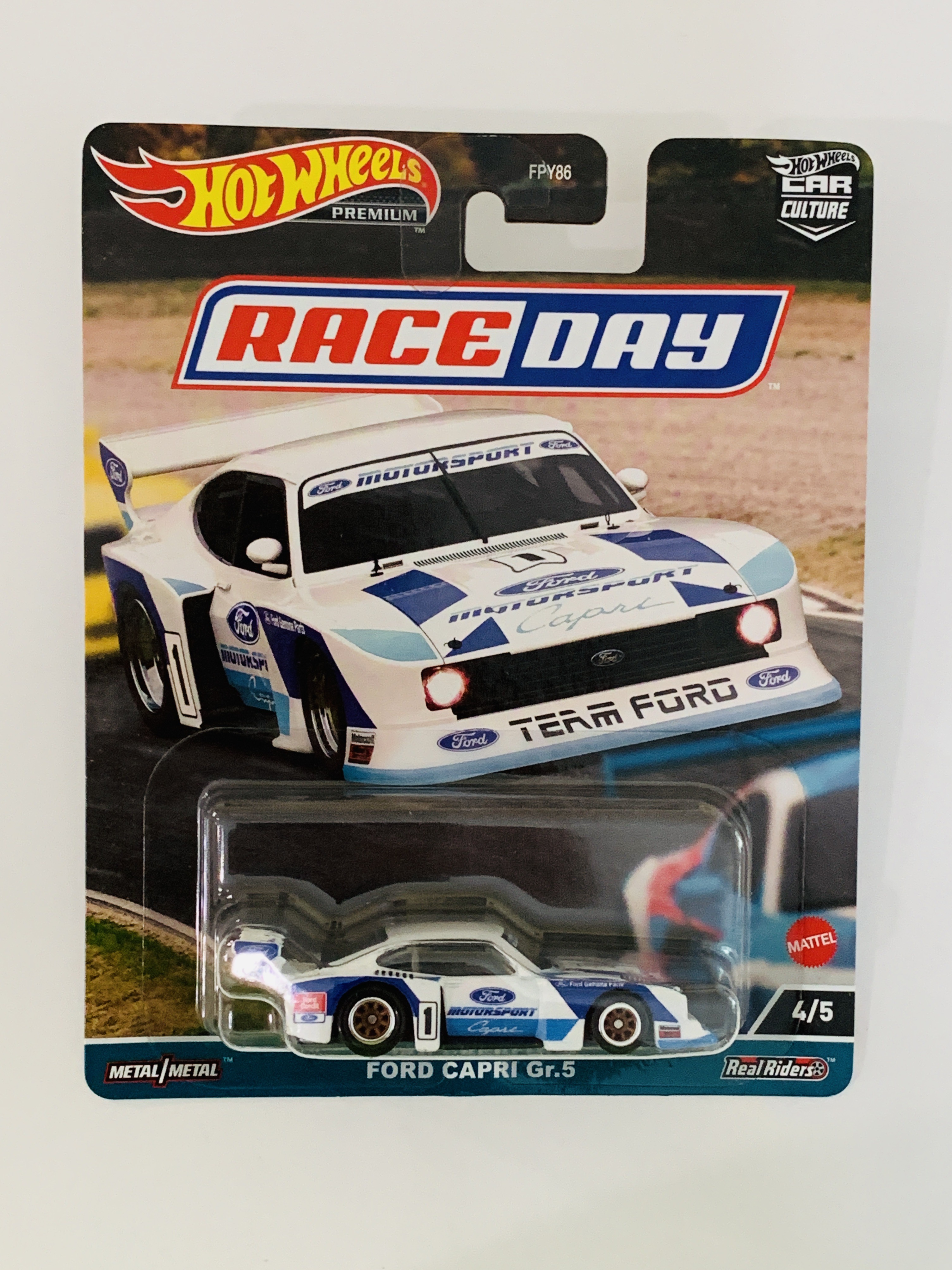 Hot Wheels Premium Race Day Ford Capri Gr.5