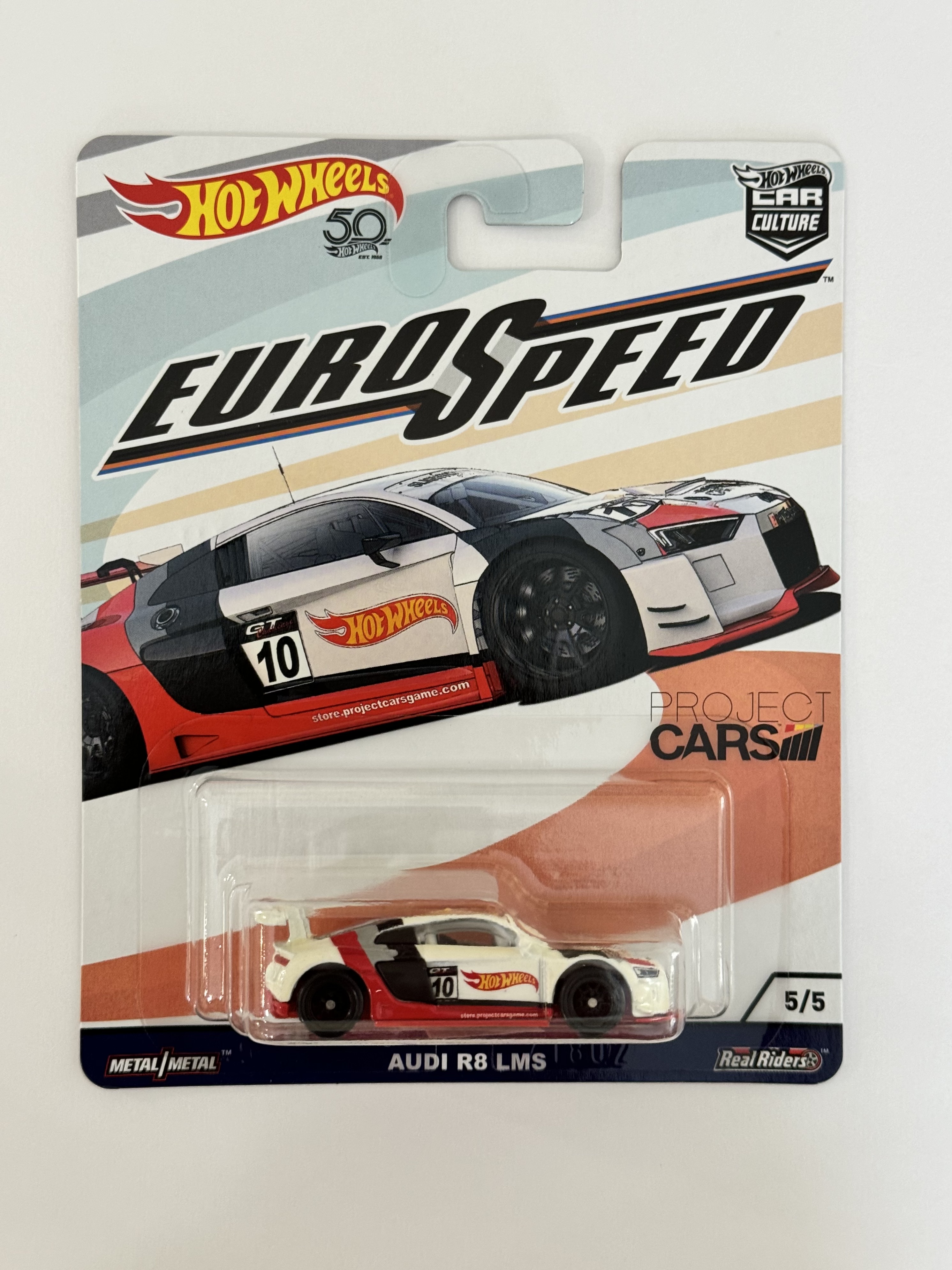 Hot Wheels Premium Car Culture Euro Speed Audi R8 LMS