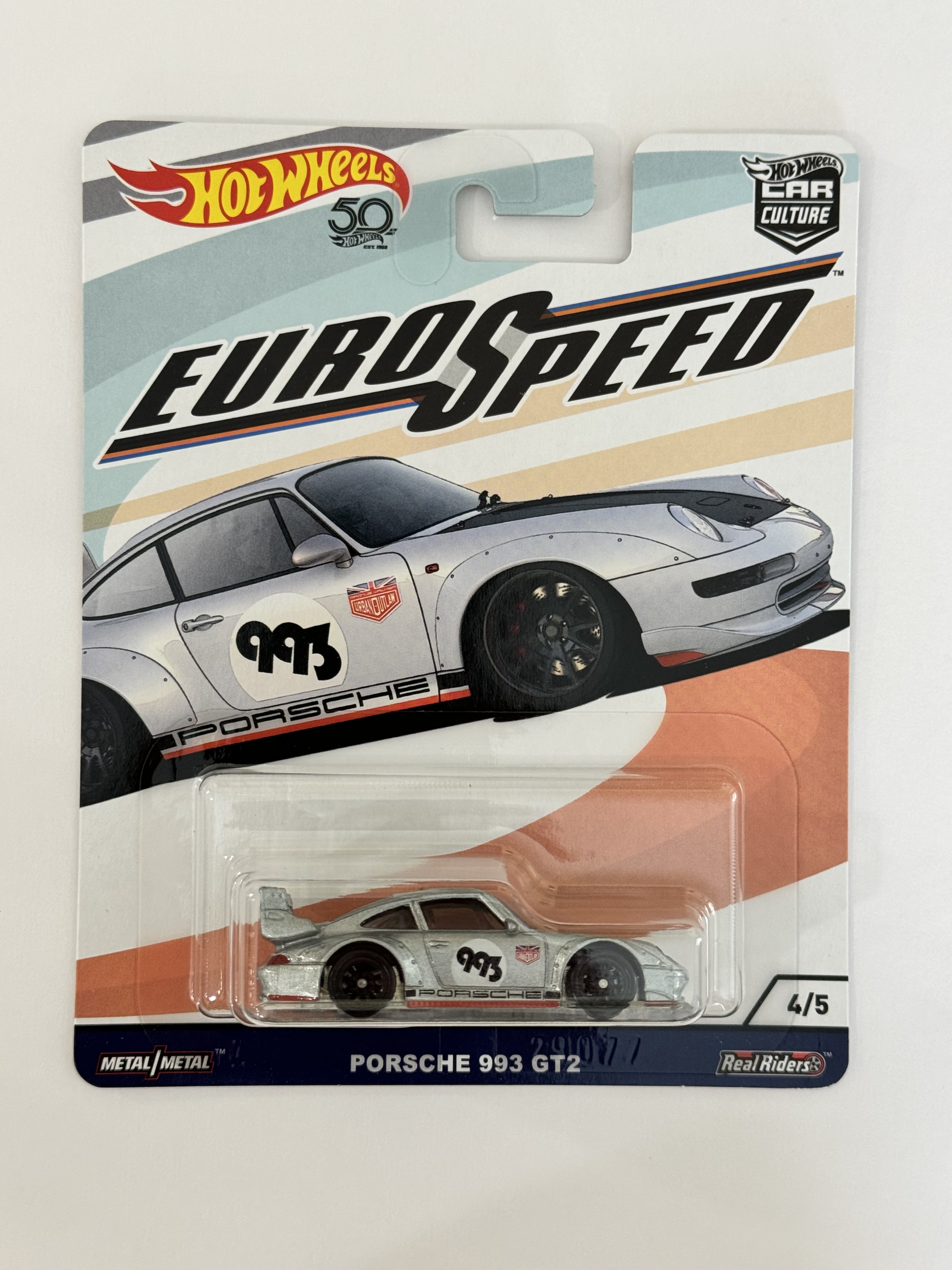 Hot Wheels Premium Car Culture Euro Speed Porsche 993 GT2