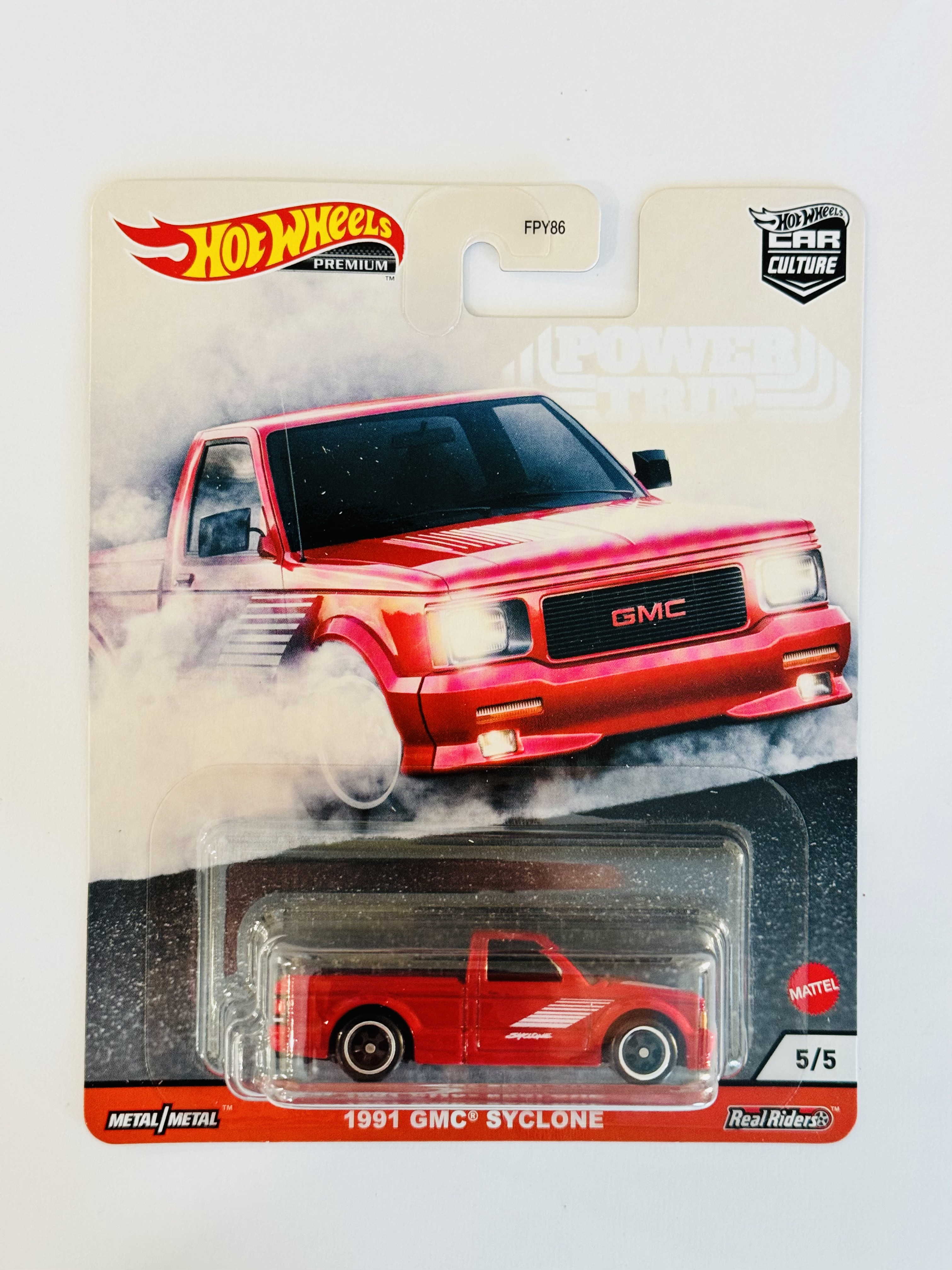 Hot Wheels Premium Power Trip 1991 GMC Syclone