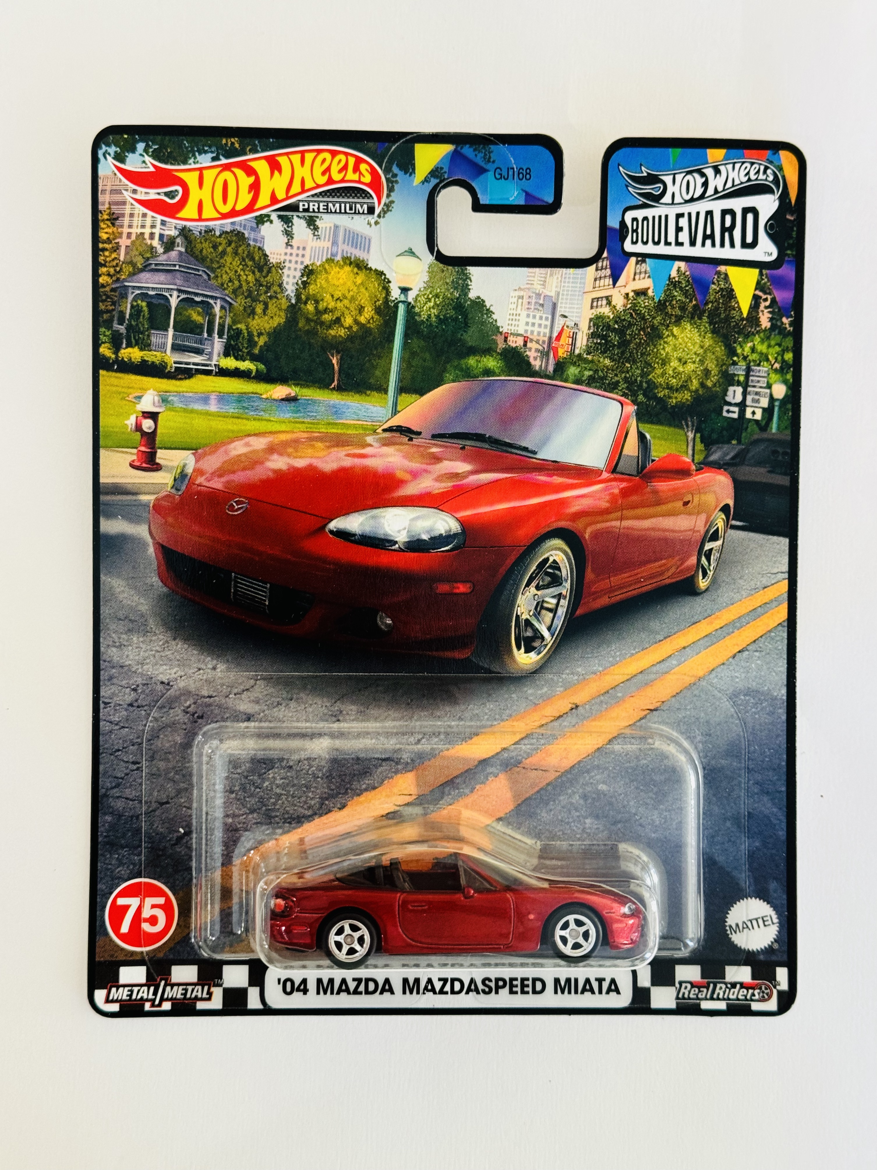 Hot Wheels Premium Boulevard '04 Mazda Mazdaspeed Miata