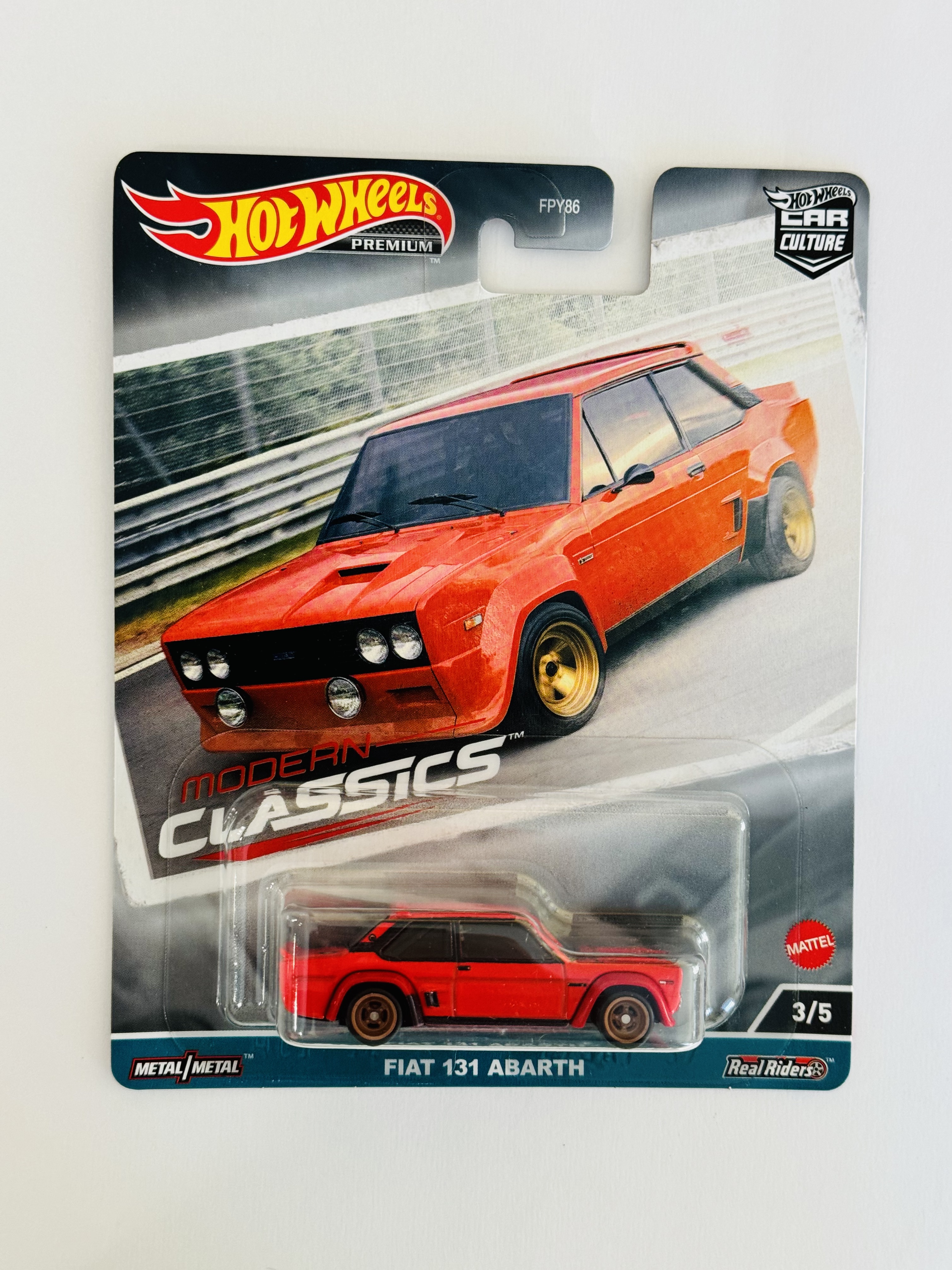 Hot Wheels Premium Modern Classics Fiat 131 Abarth