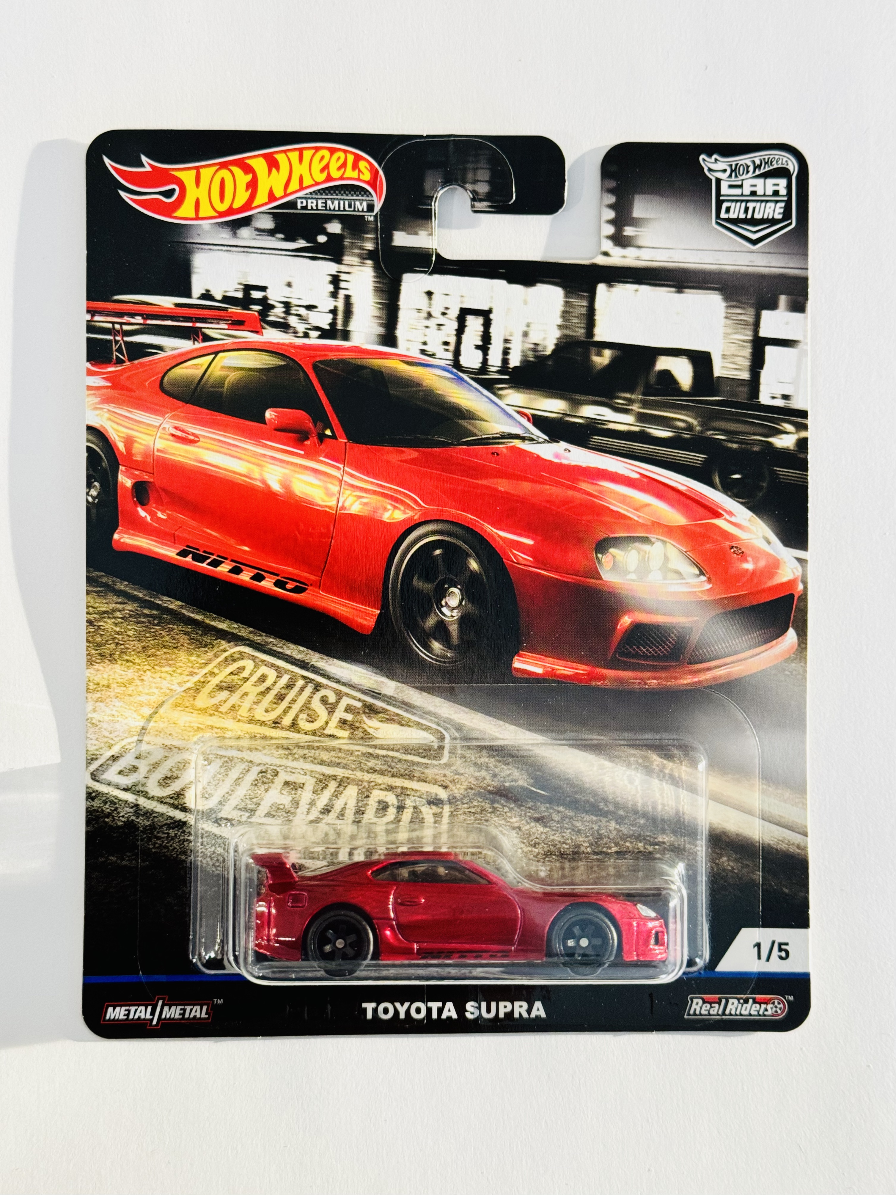 Hot Wheels Premium Cruise Boulevard Toyota Supra