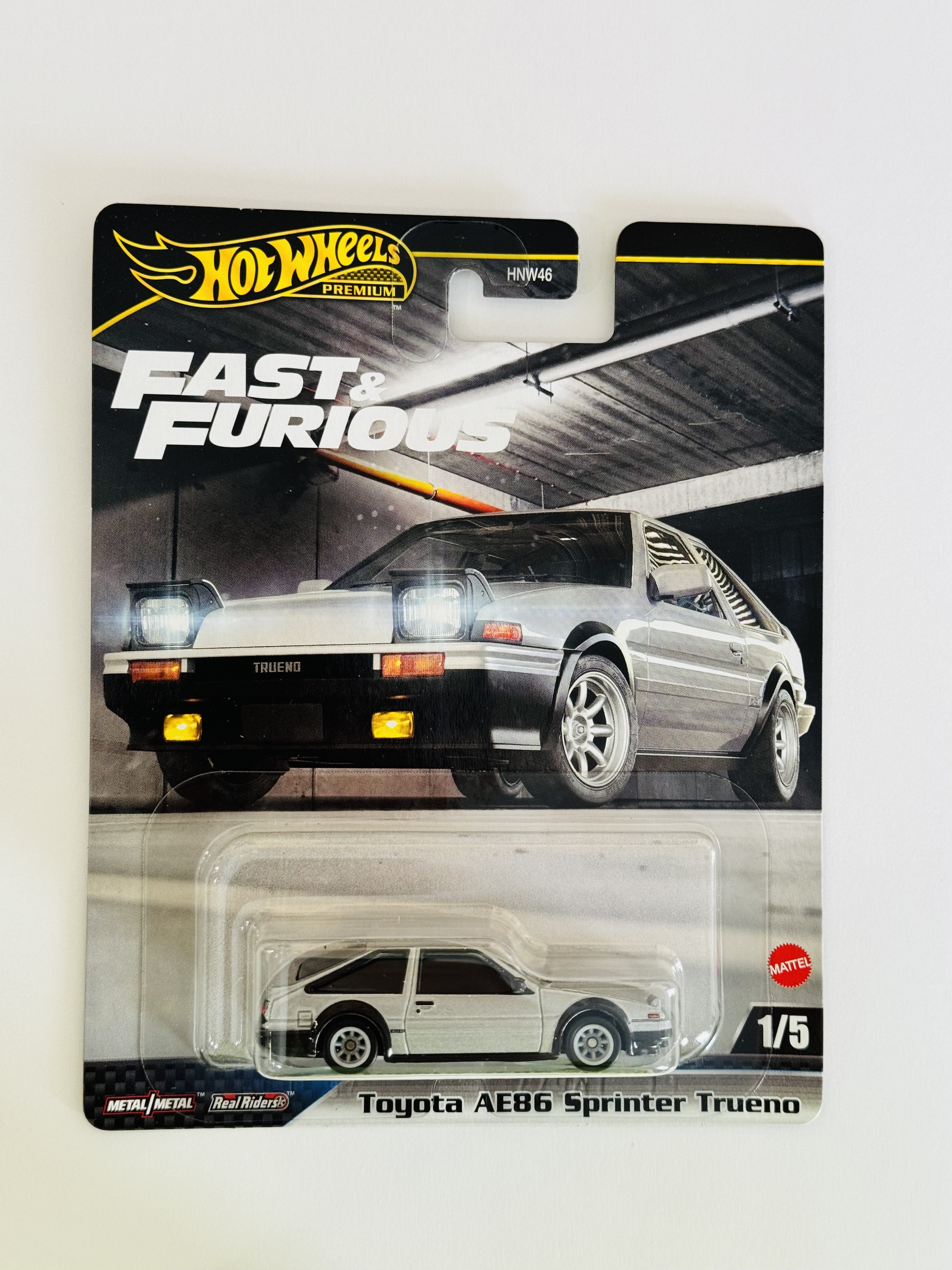 Hot Wheels Premium Fast & Furious Toyota AE86 Sprinter Trueno