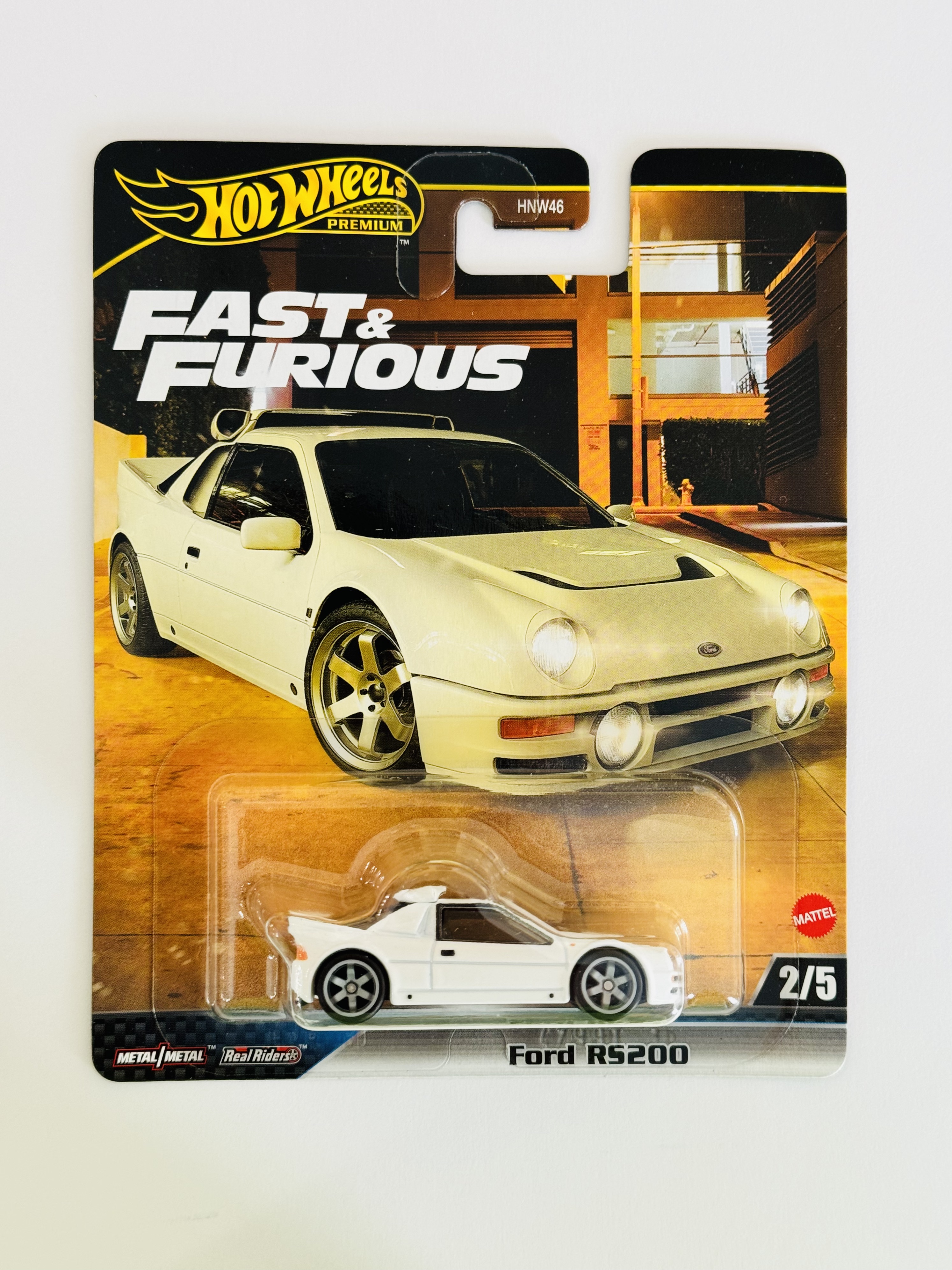 Hot Wheels Premium Fast & Furious Ford RS200